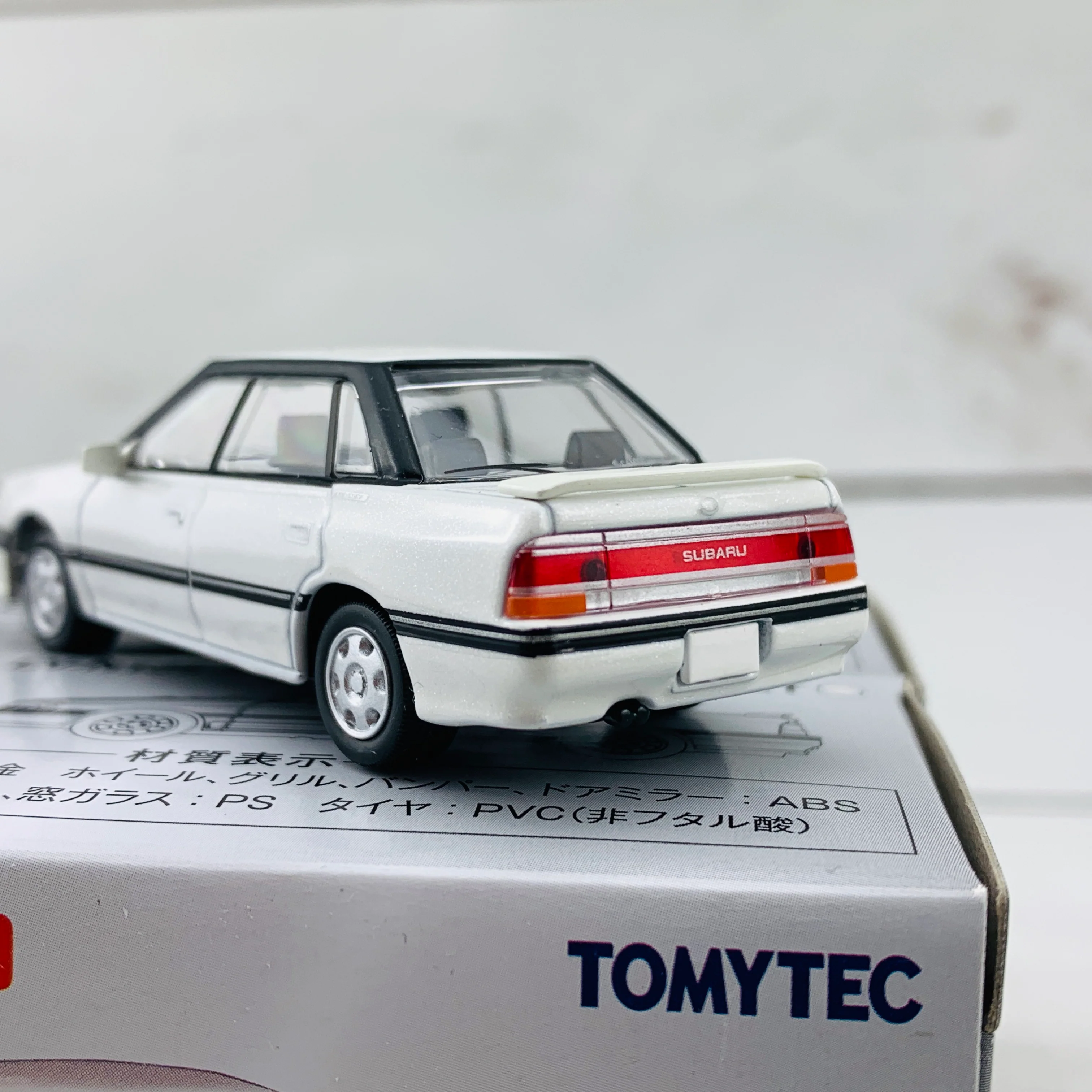Tomica Limited Vintage Neo 1/64 Subaru Legacy GT WHITE LV-N132a - Image 3