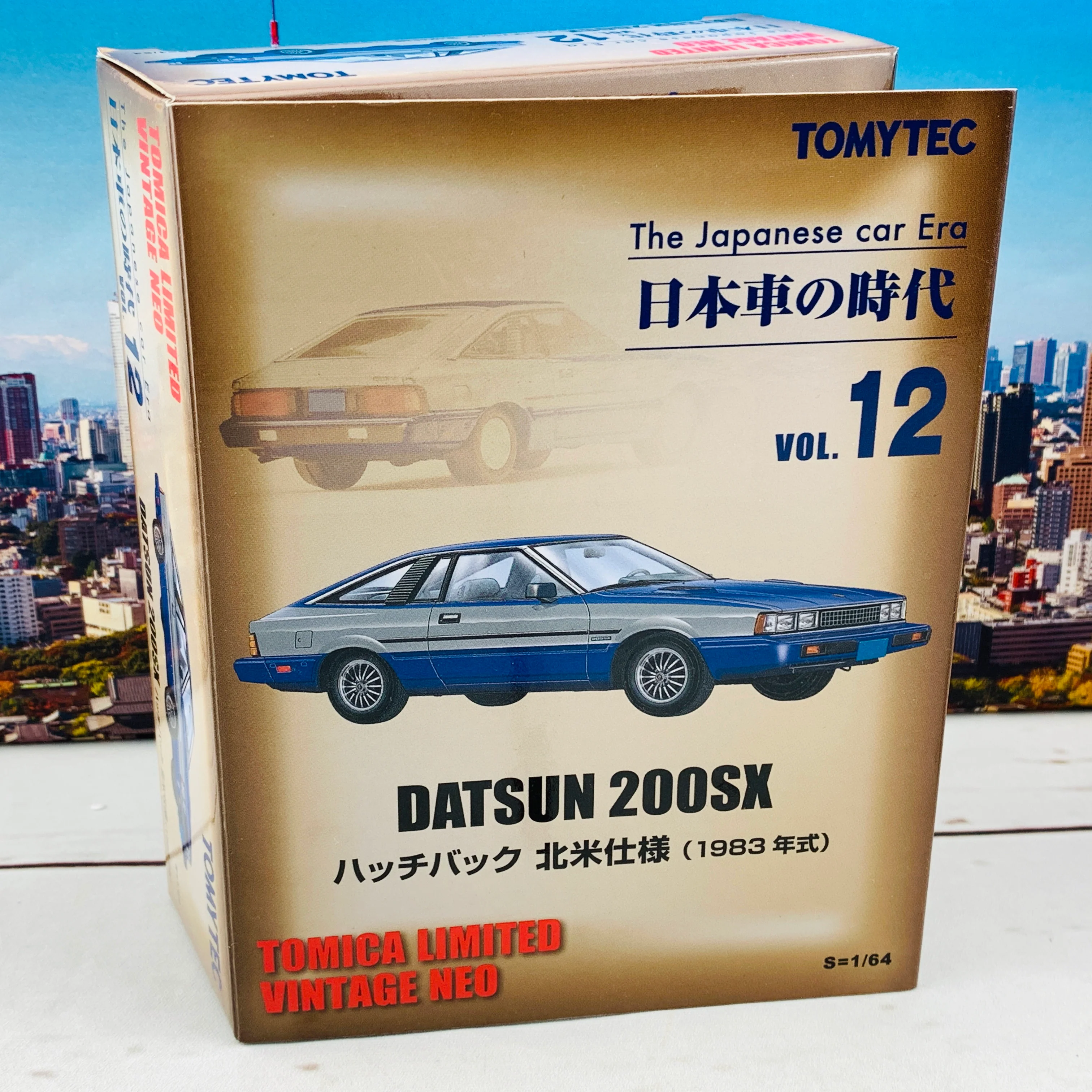 Tomica Limited Vintage Neo 1/64 The Japanese car Era Vol. 12 Datsun 200SX  Hatchback North American Version (1983) - Image 7