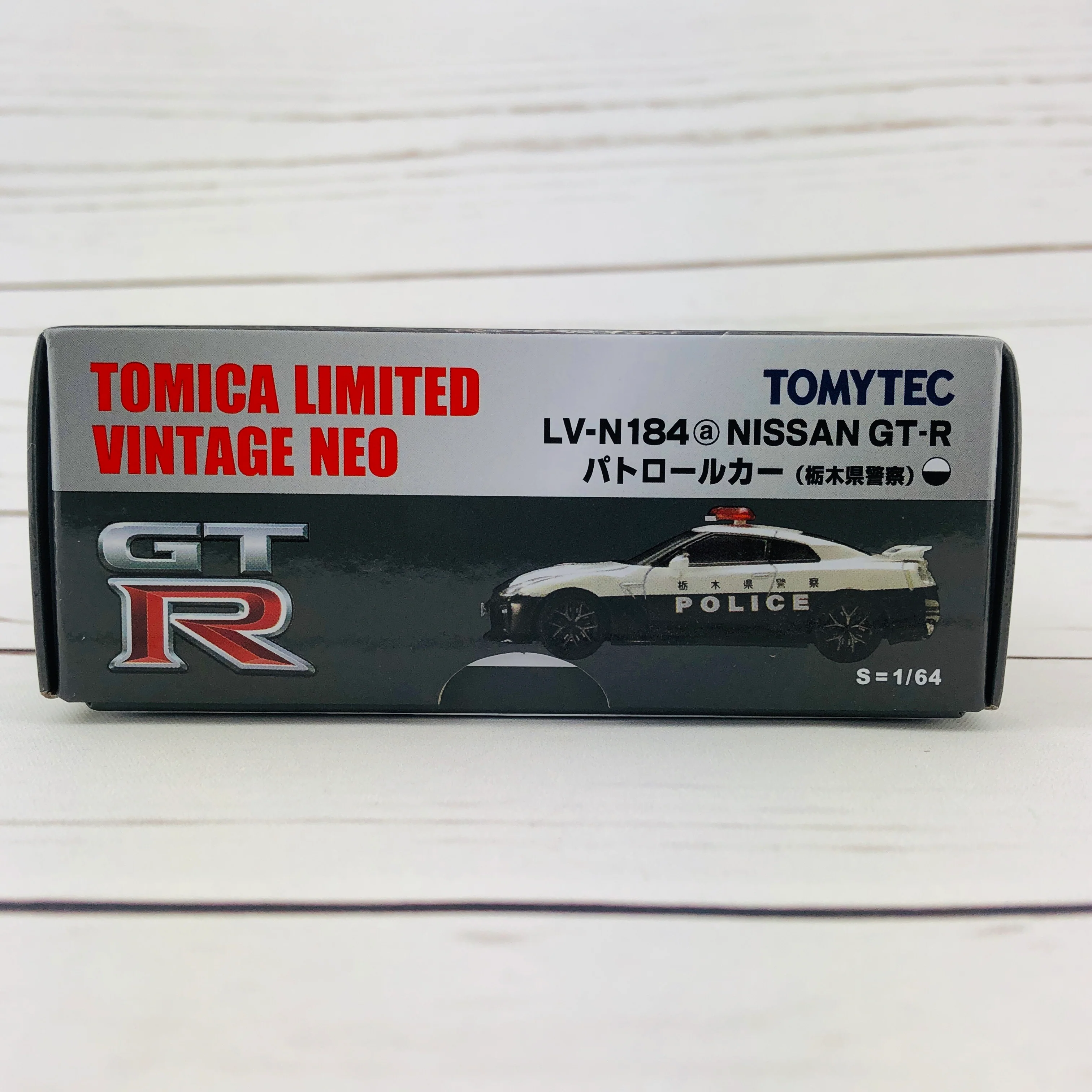 Tomica Limited Vintage Neo Tomytec GTR Police Car LV-N184a - Image 15