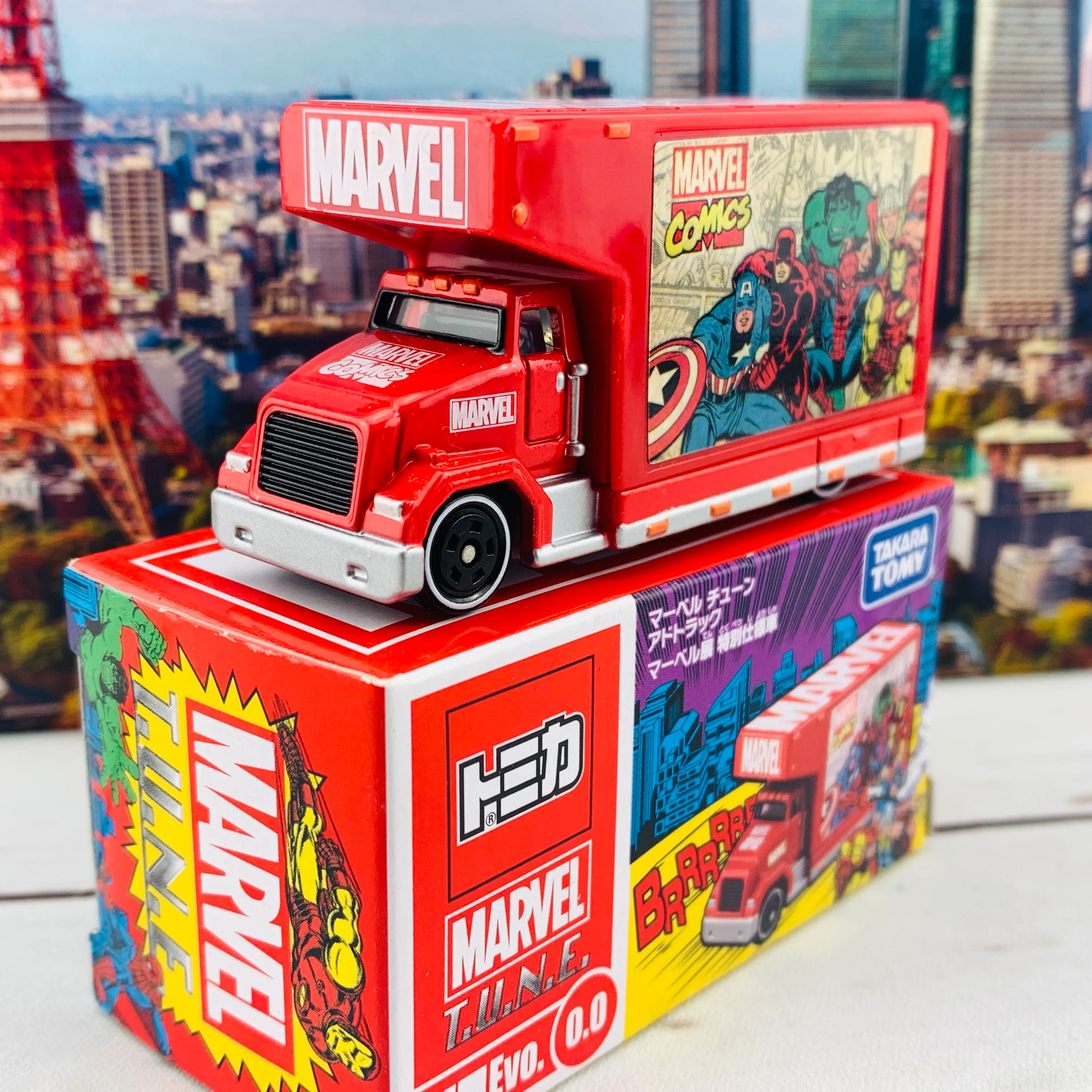 TOMICA MARVEL T.U.N.E. Evo. 0.0 AD Truck - Image 2