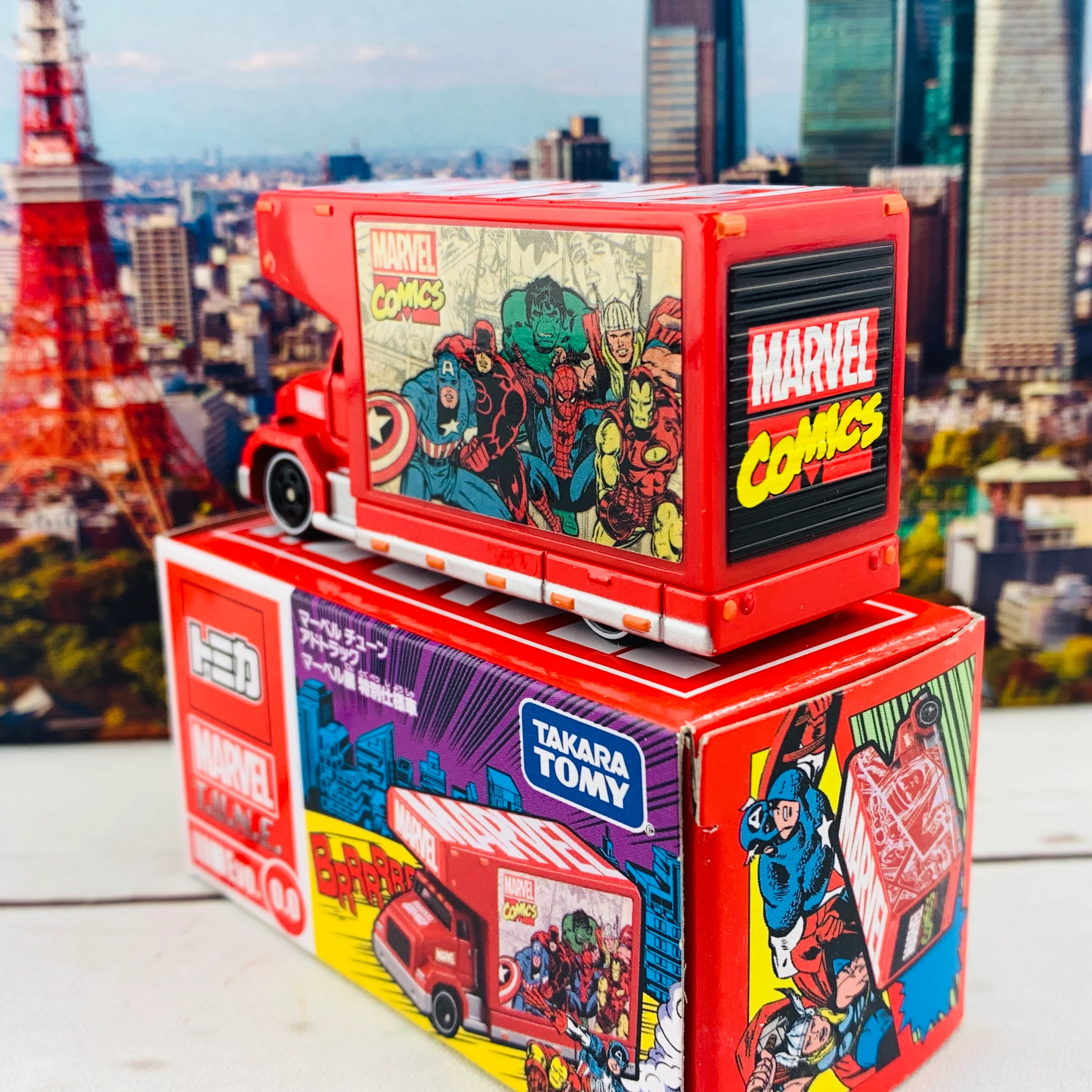 TOMICA MARVEL T.U.N.E. Evo. 0.0 AD Truck - Image 3