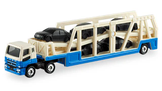 Tomica 131 MITSUBISHI FUSO SUPER GREAT TRANSPORTER - Image 2