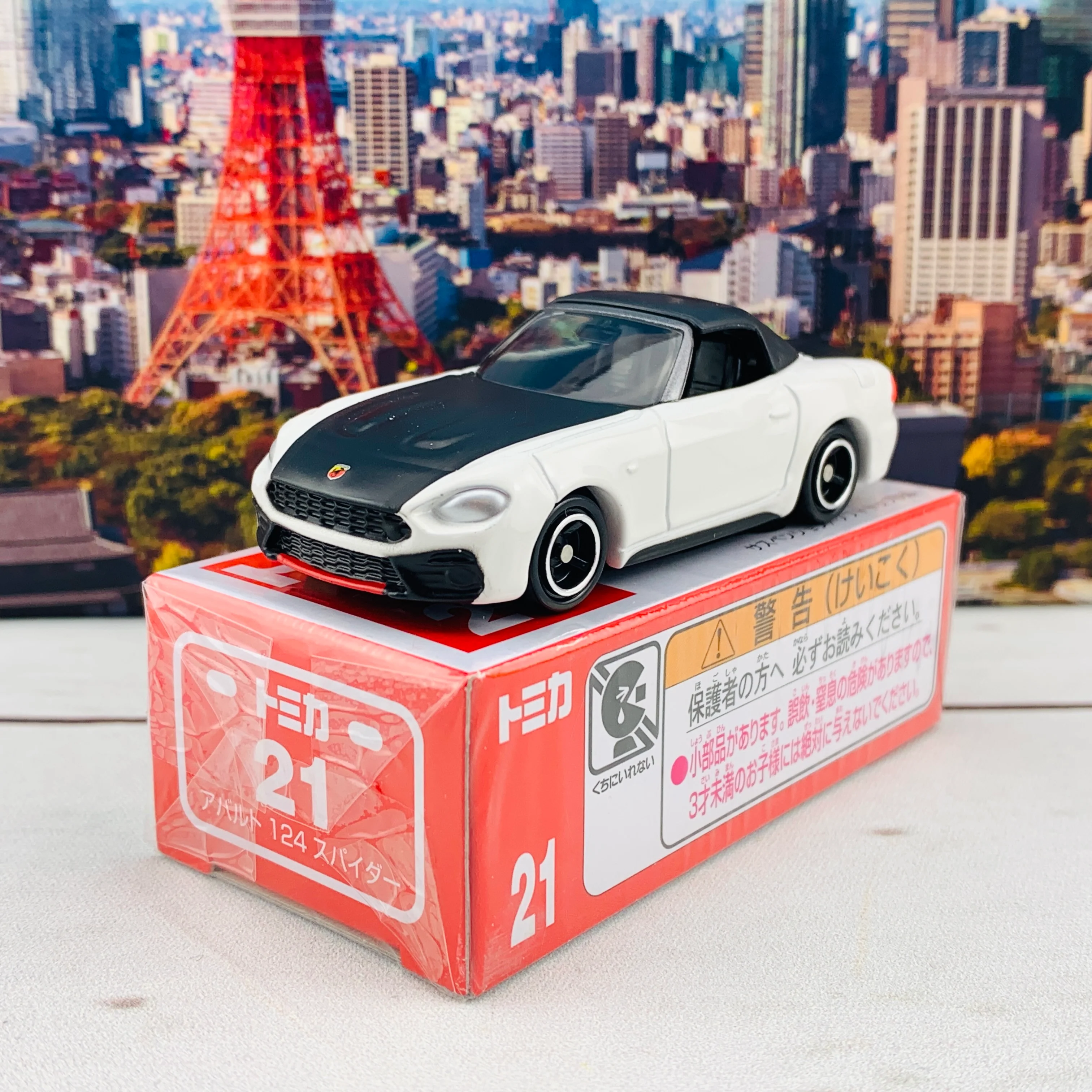 Tomica 21 Abarth 124 spider - Image 2