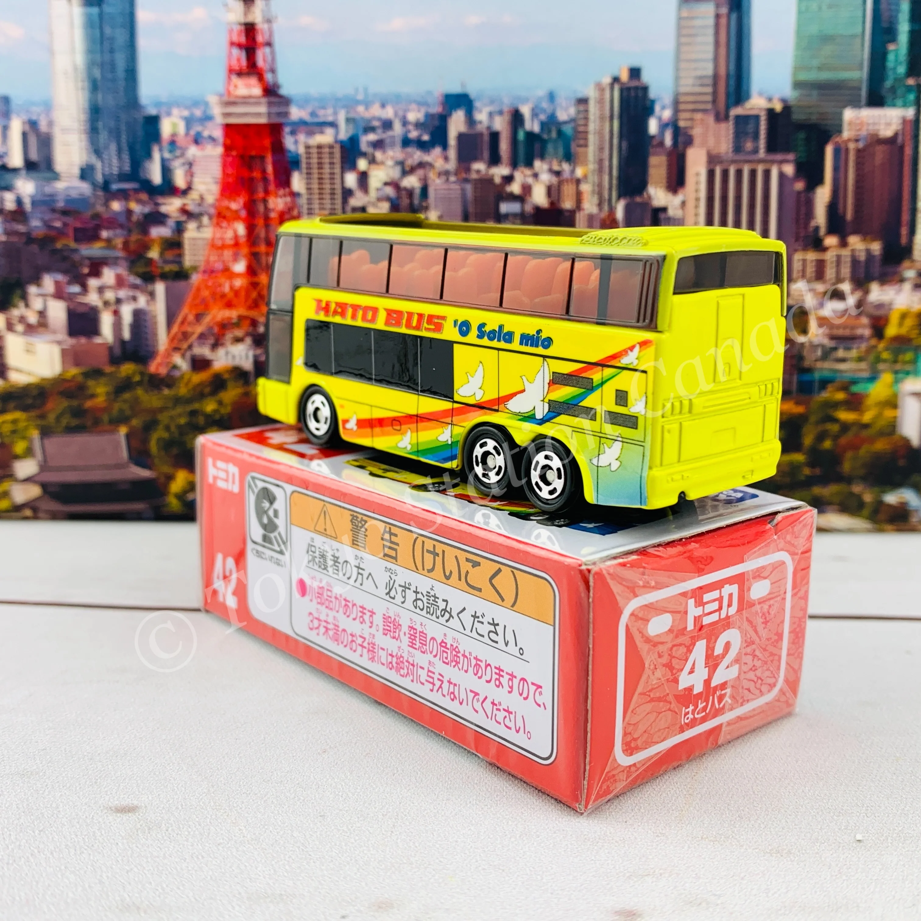 TOMICA 42 Hato Bus 4904810859420 - Image 4