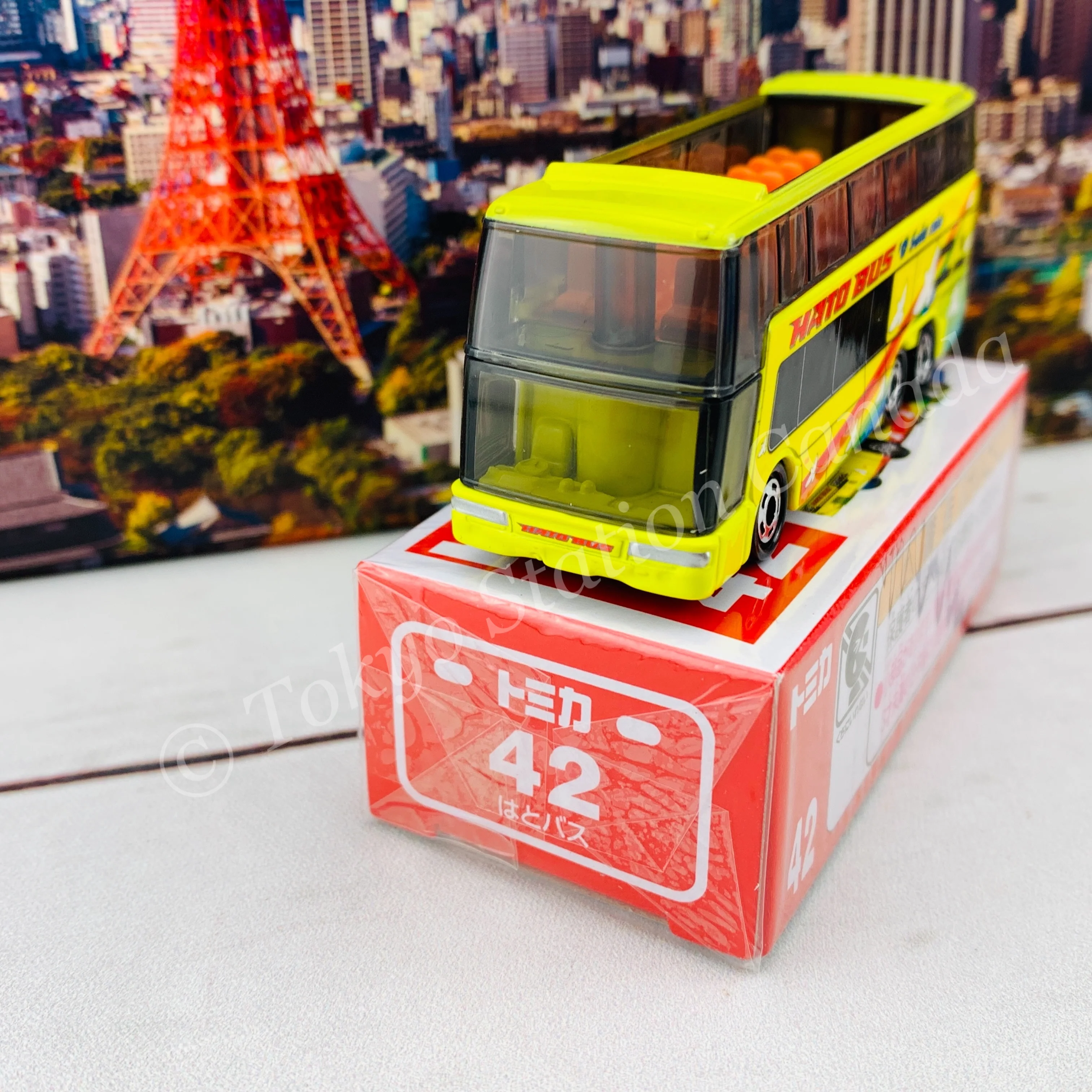 TOMICA 42 Hato Bus 4904810859420 - Image 5