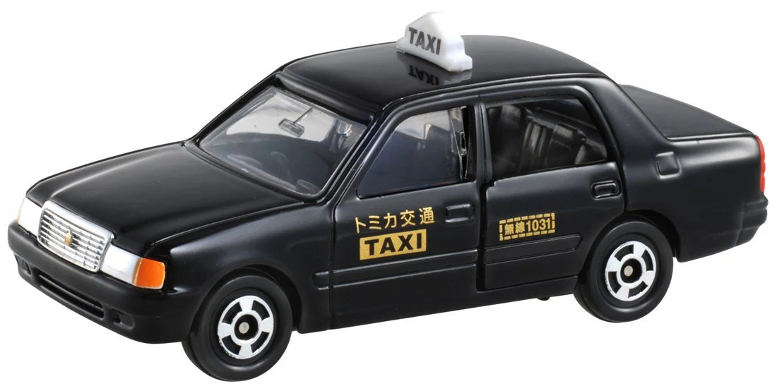 TOMICA 51 Toyota Crown Comfort Taxi - Image 4
