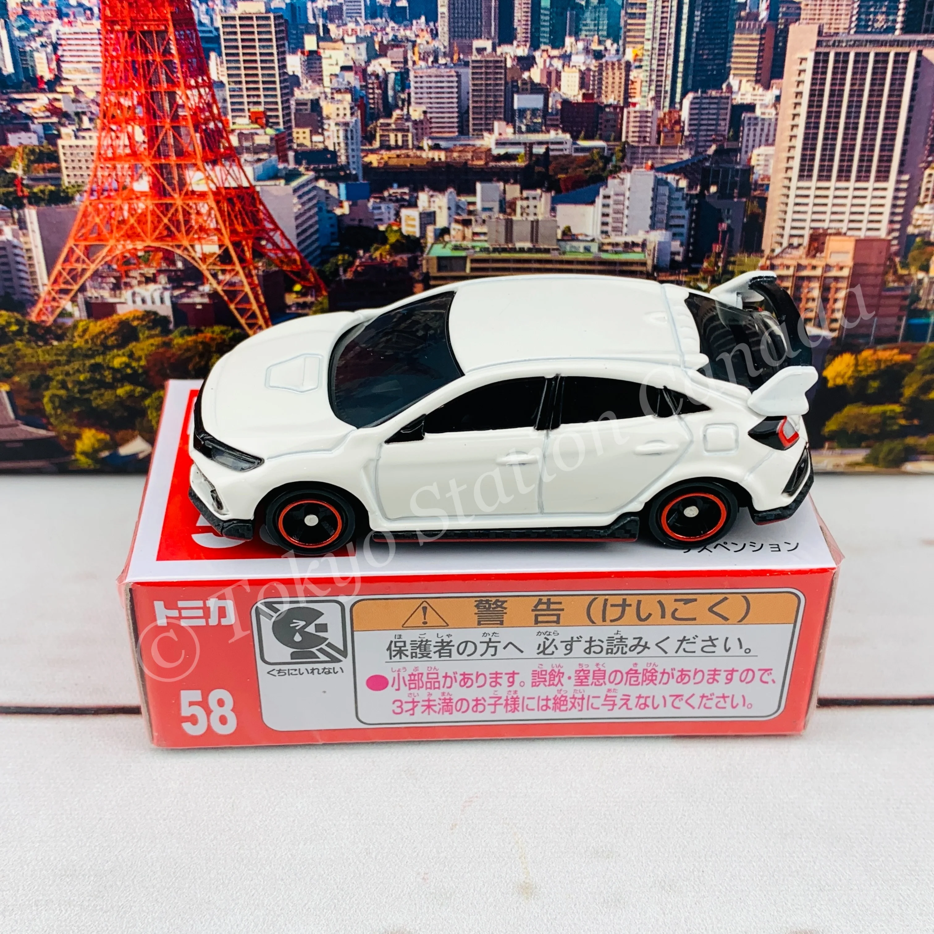 TOMICA 58 Honda CIVIC TYPE R FK8 - Image 3