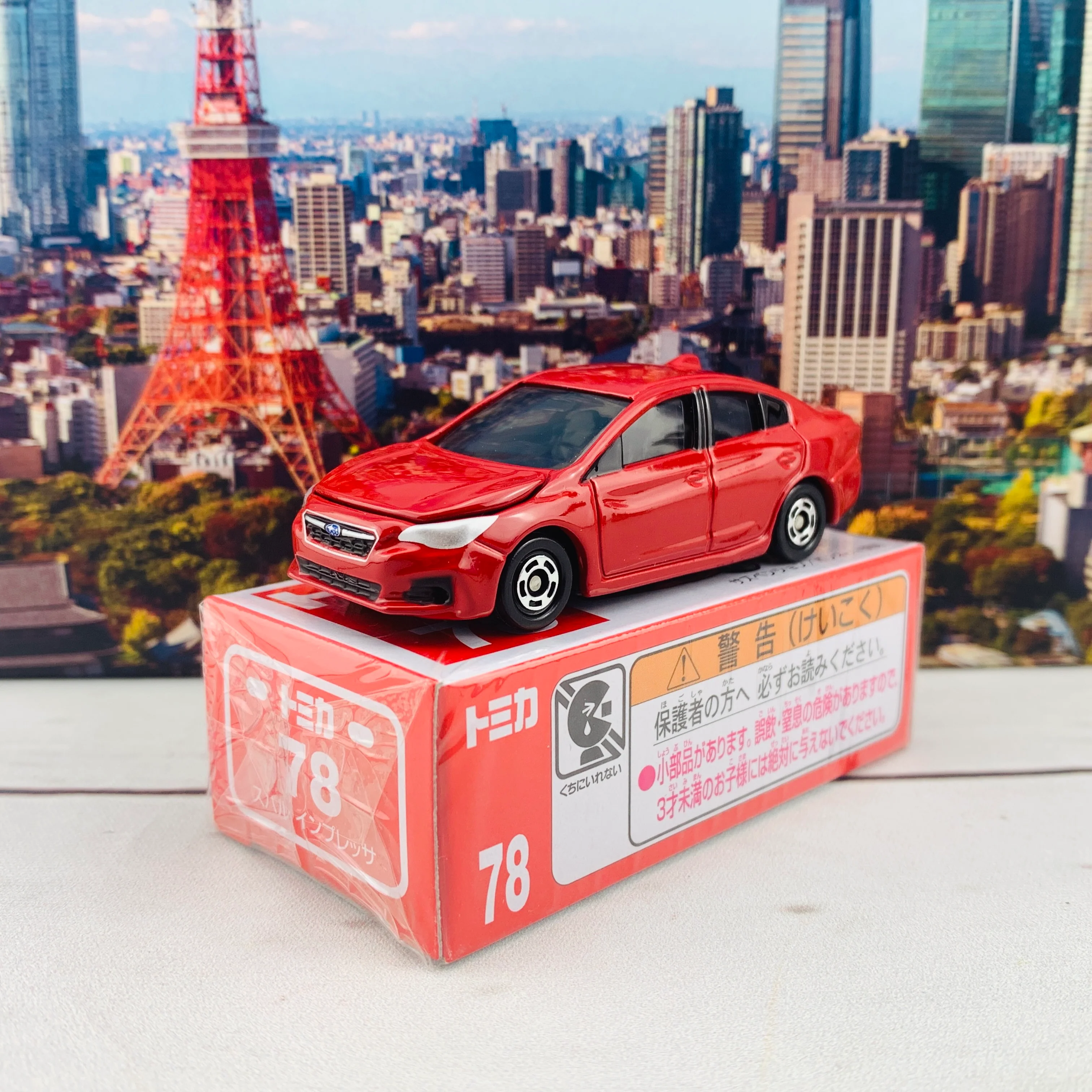 TOMICA 78 Subaru Impreza Sedan - Image 2