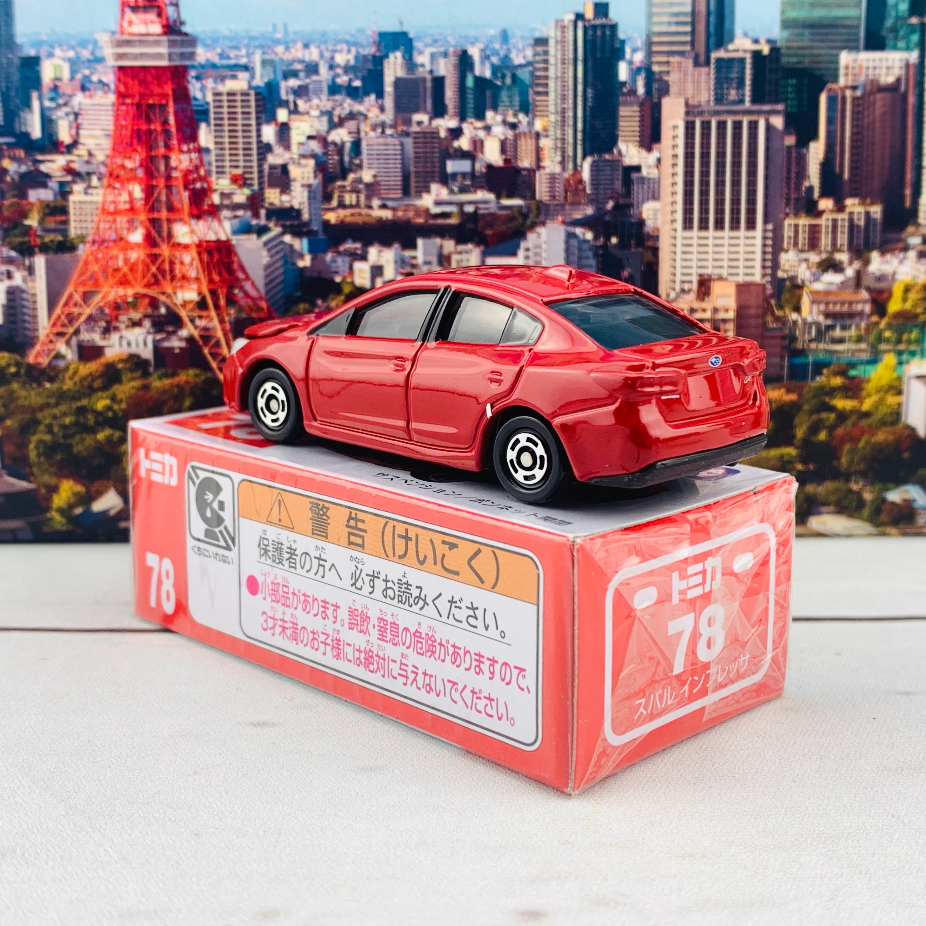TOMICA 78 Subaru Impreza Sedan - Image 4
