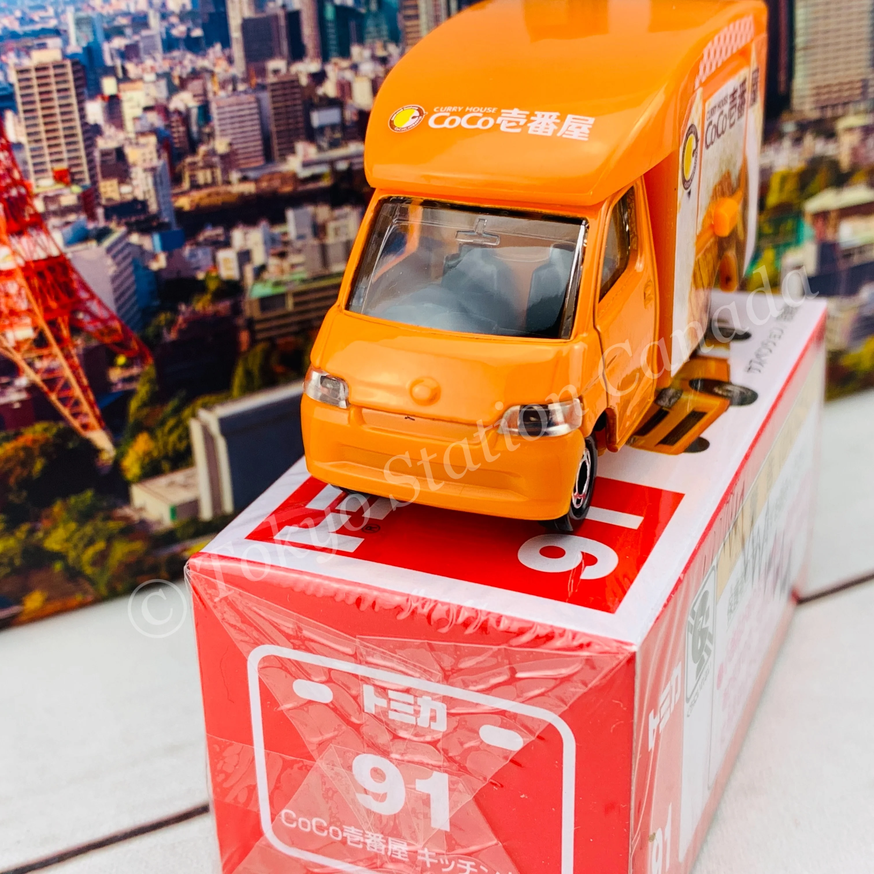 TOMICA 91 CoCo ICHIBANYA Kitchen Car 4904810102663 - Image 2