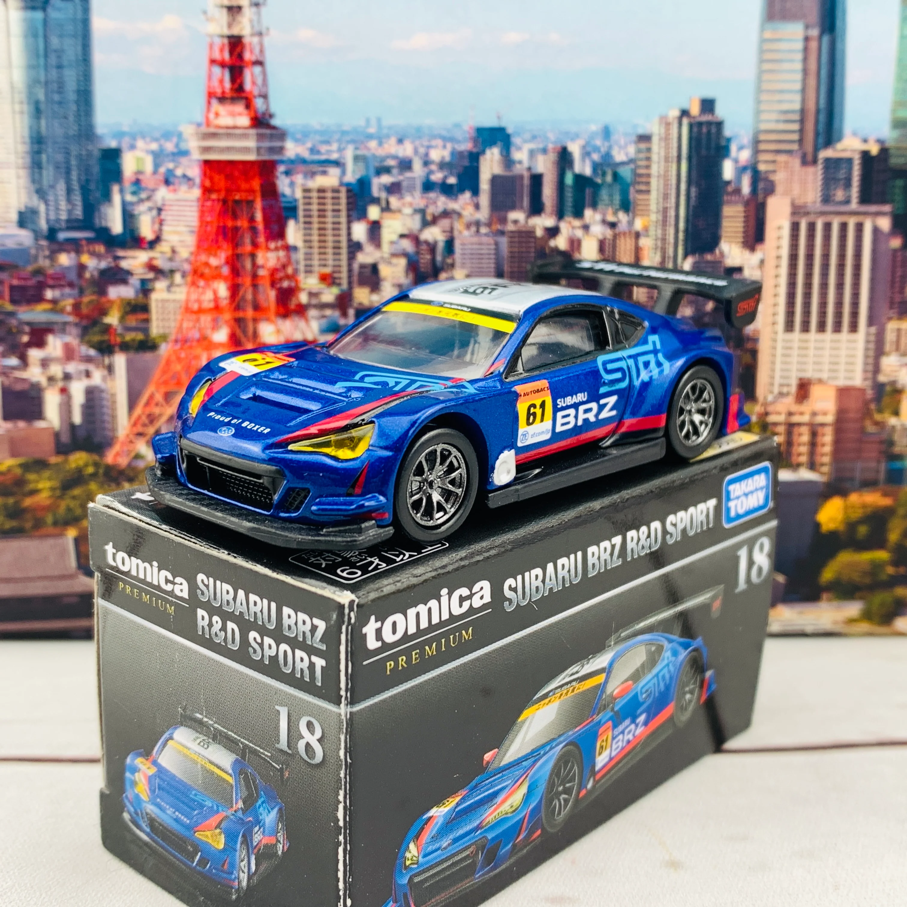 TOMICA PREMIUM 18 SUBARU BRZ R&D SPORT - Image 2