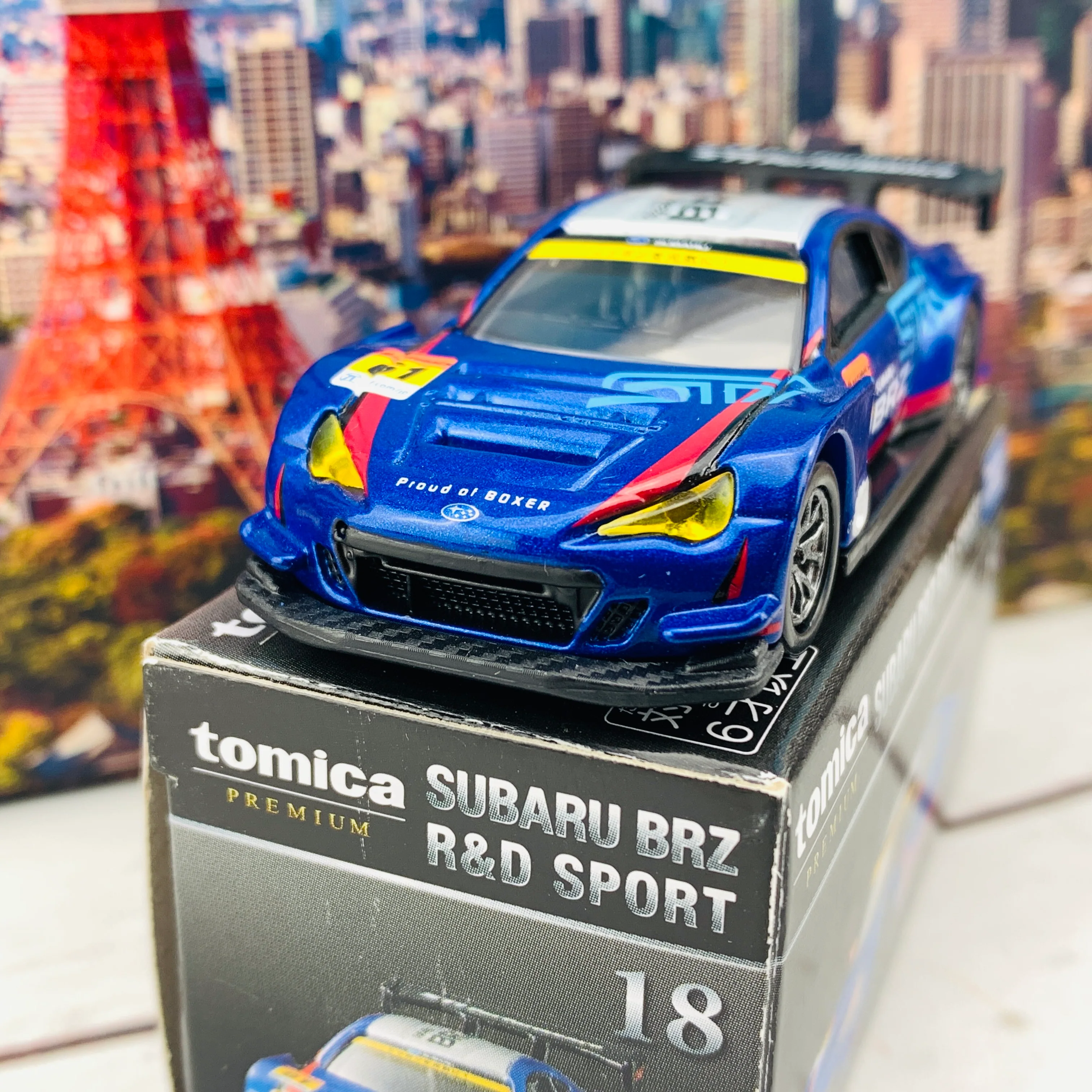 TOMICA PREMIUM 18 SUBARU BRZ R&D SPORT - Image 3