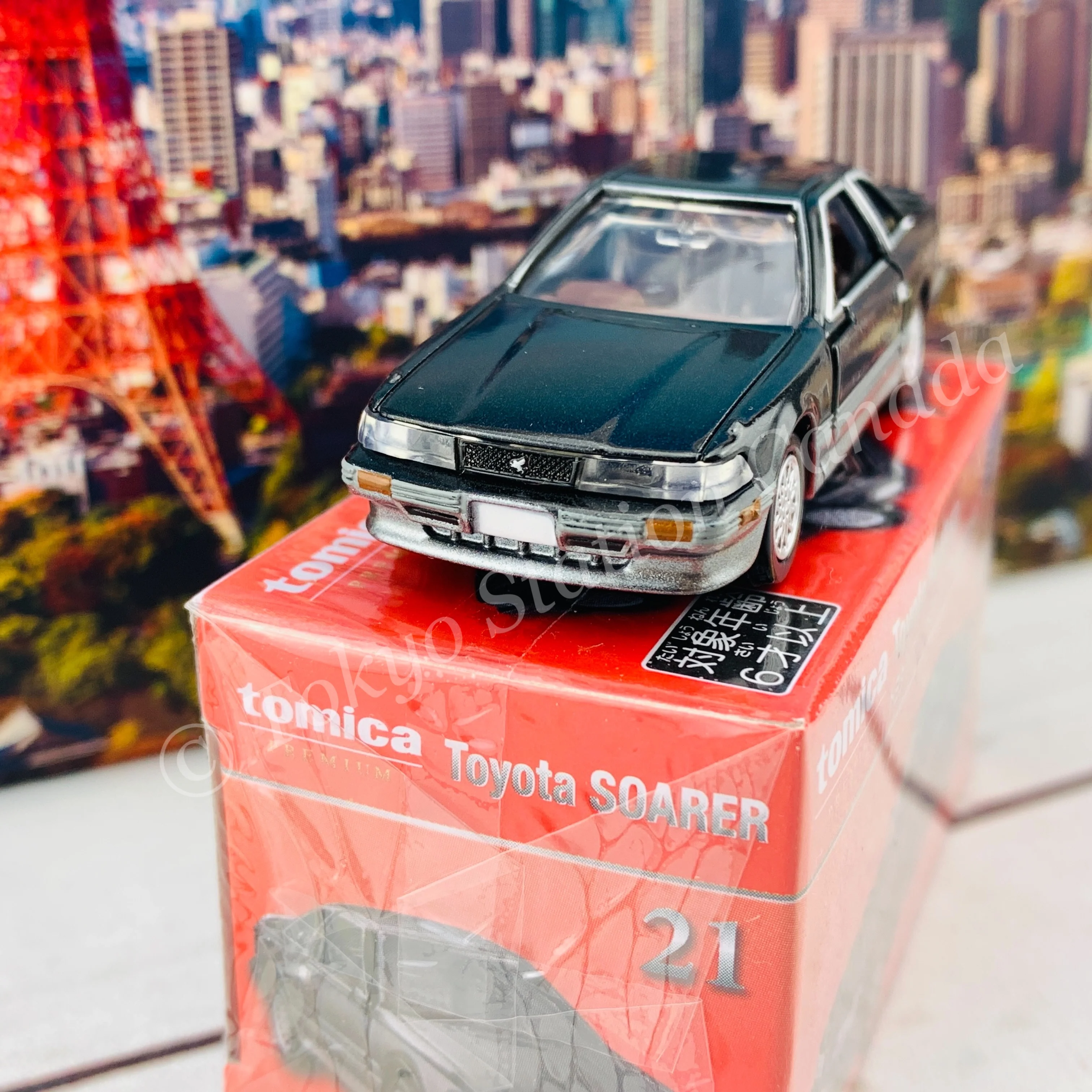 Tomica Premium 21 Toyota Soarer (Tomica Premium Release Commemorative Specificationトミカプレミアム発売記念仕様) - Image 3