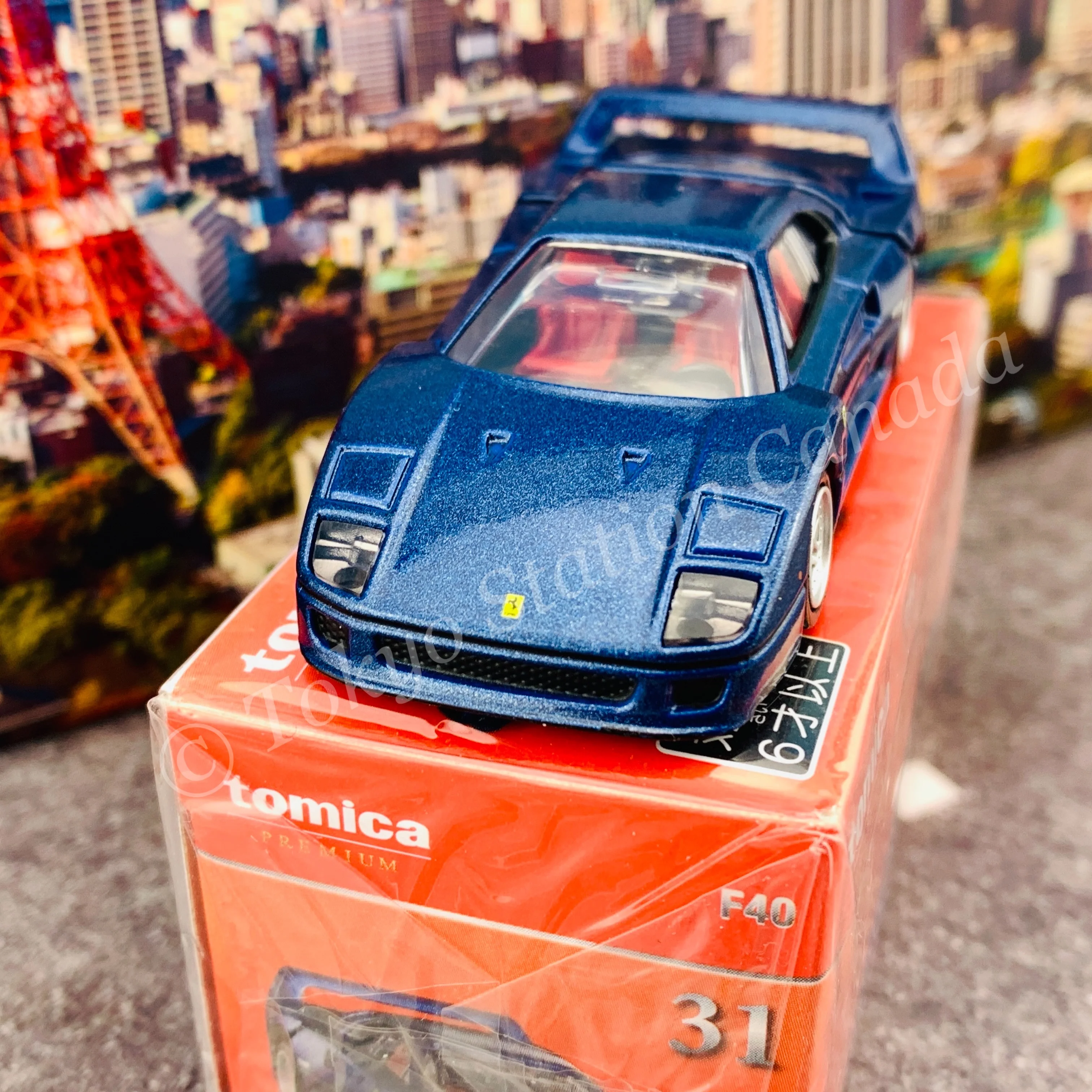Tomica Premium 31 F40 (Tomica Premium Release Commemorative Specificationトミカプレミアム発売記念仕様) - Image 3
