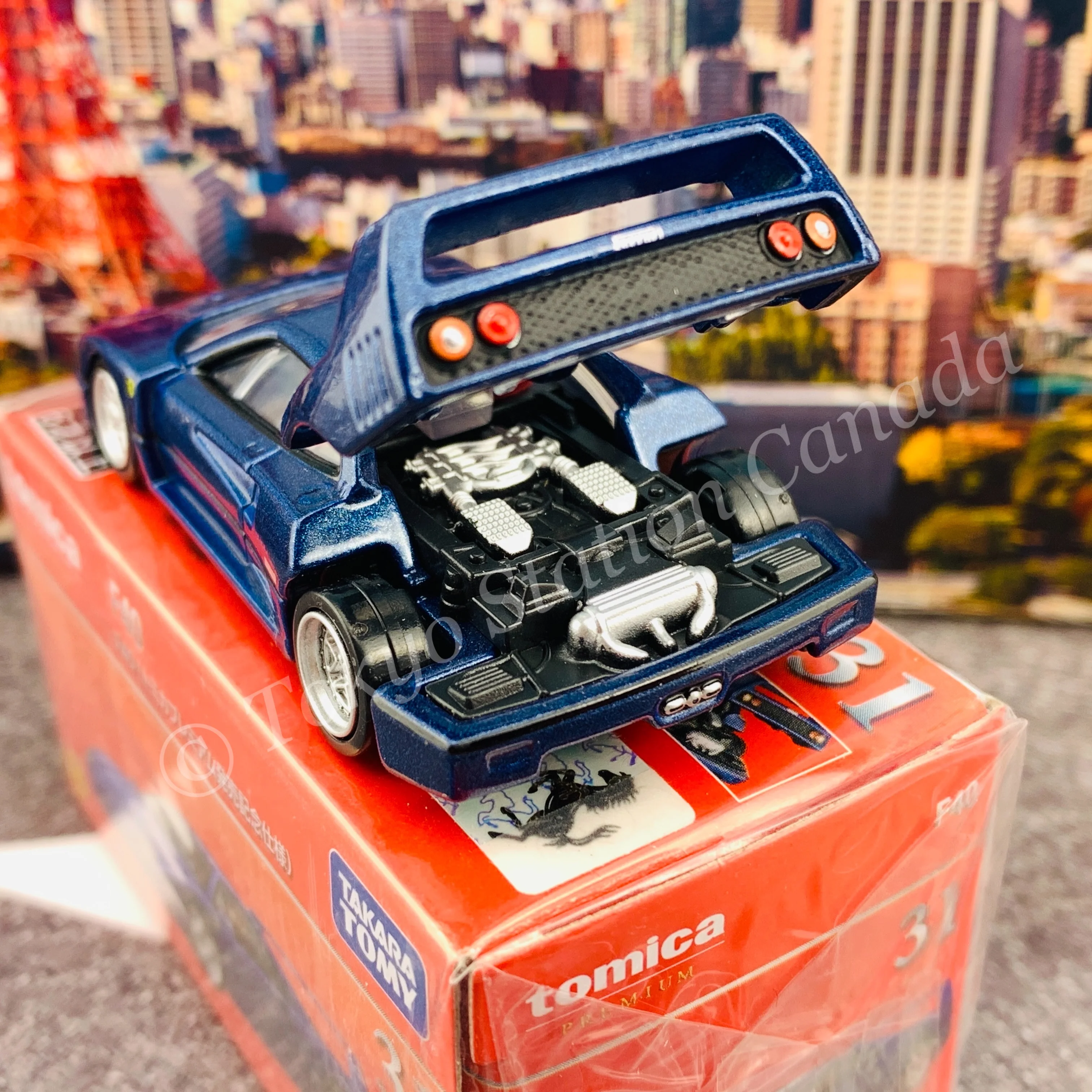 Tomica Premium 31 F40 (Tomica Premium Release Commemorative Specificationトミカプレミアム発売記念仕様) - Image 5