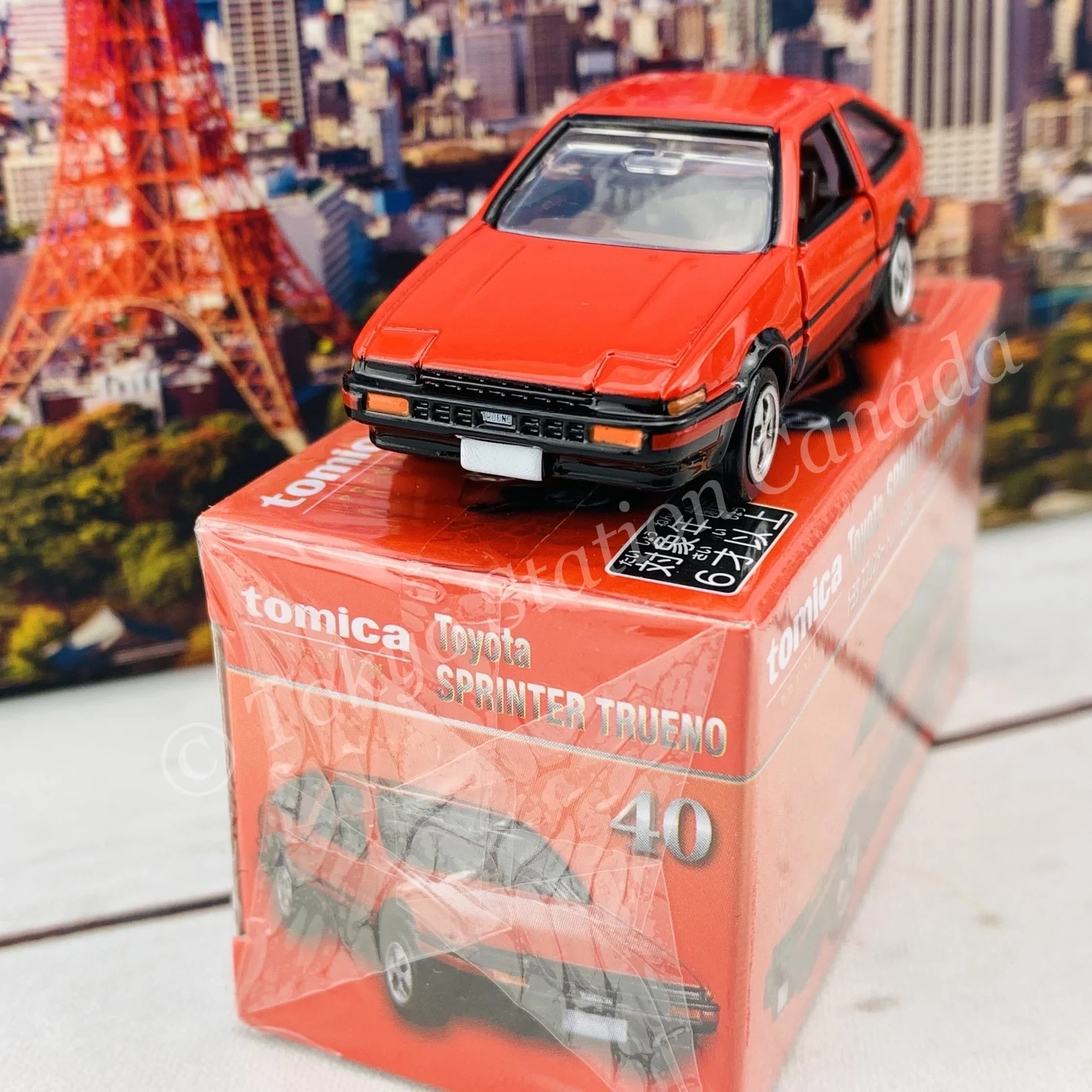 Tomica Premium 40 Toyota Sprinter Trueno (Tomica Premium Release Commemorative Specificationトミカプレミアム発売記念仕様) - Image 3