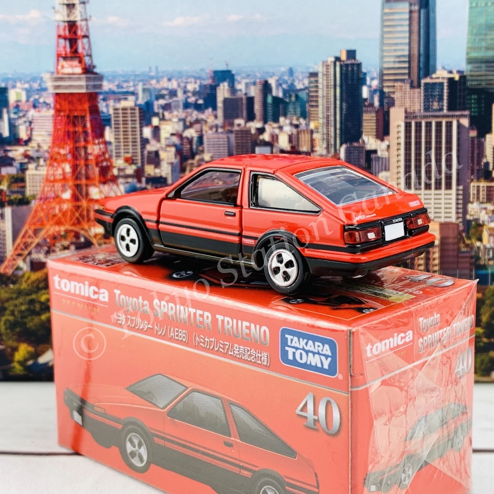 Tomica Premium 40 Toyota Sprinter Trueno (Tomica Premium Release Commemorative Specificationトミカプレミアム発売記念仕様) - Image 5