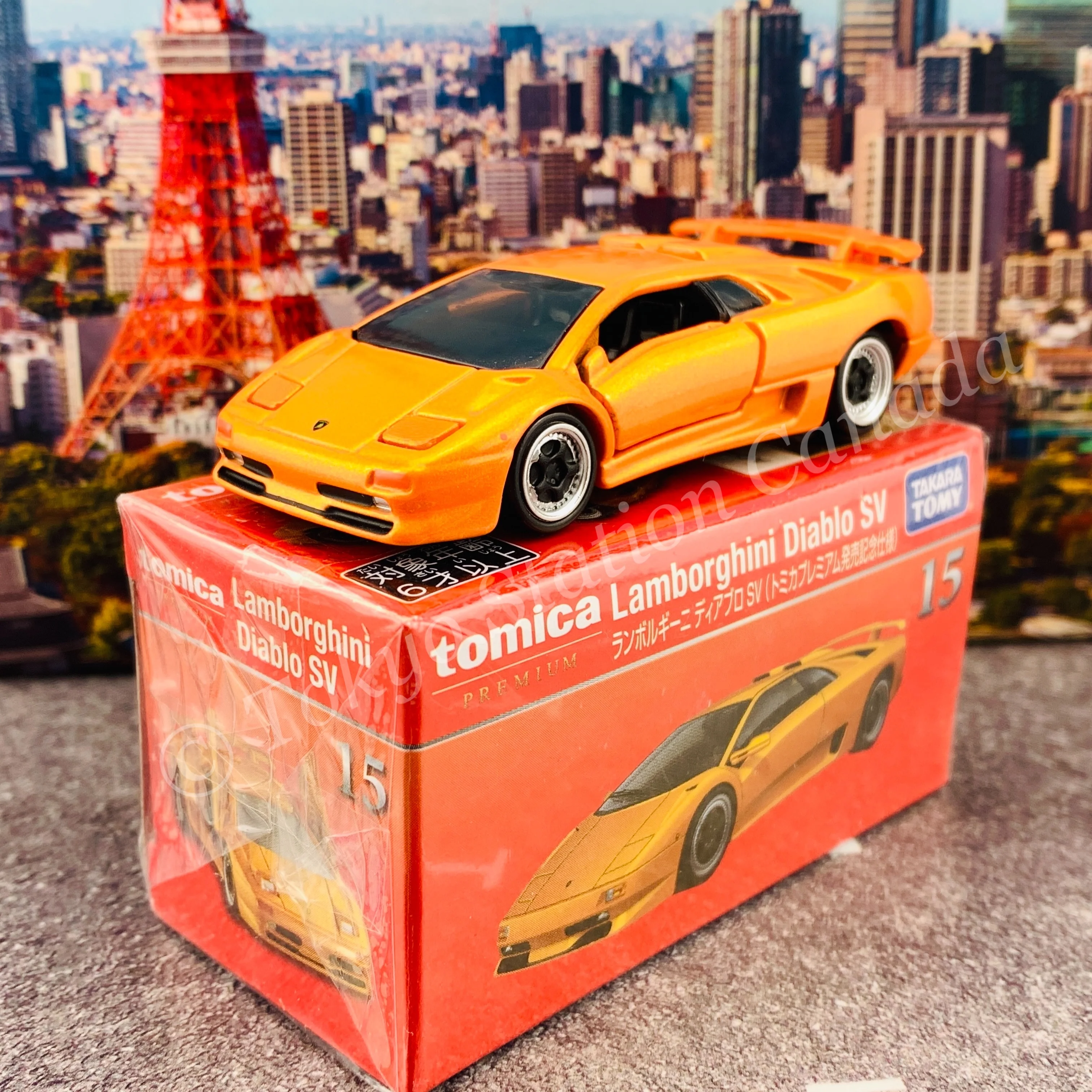 Tomica Premium 15 Lamborghini Diablo (Tomica Premium Release Commemorative Specificationトミカプレミアム発売記念仕様) - Image 2
