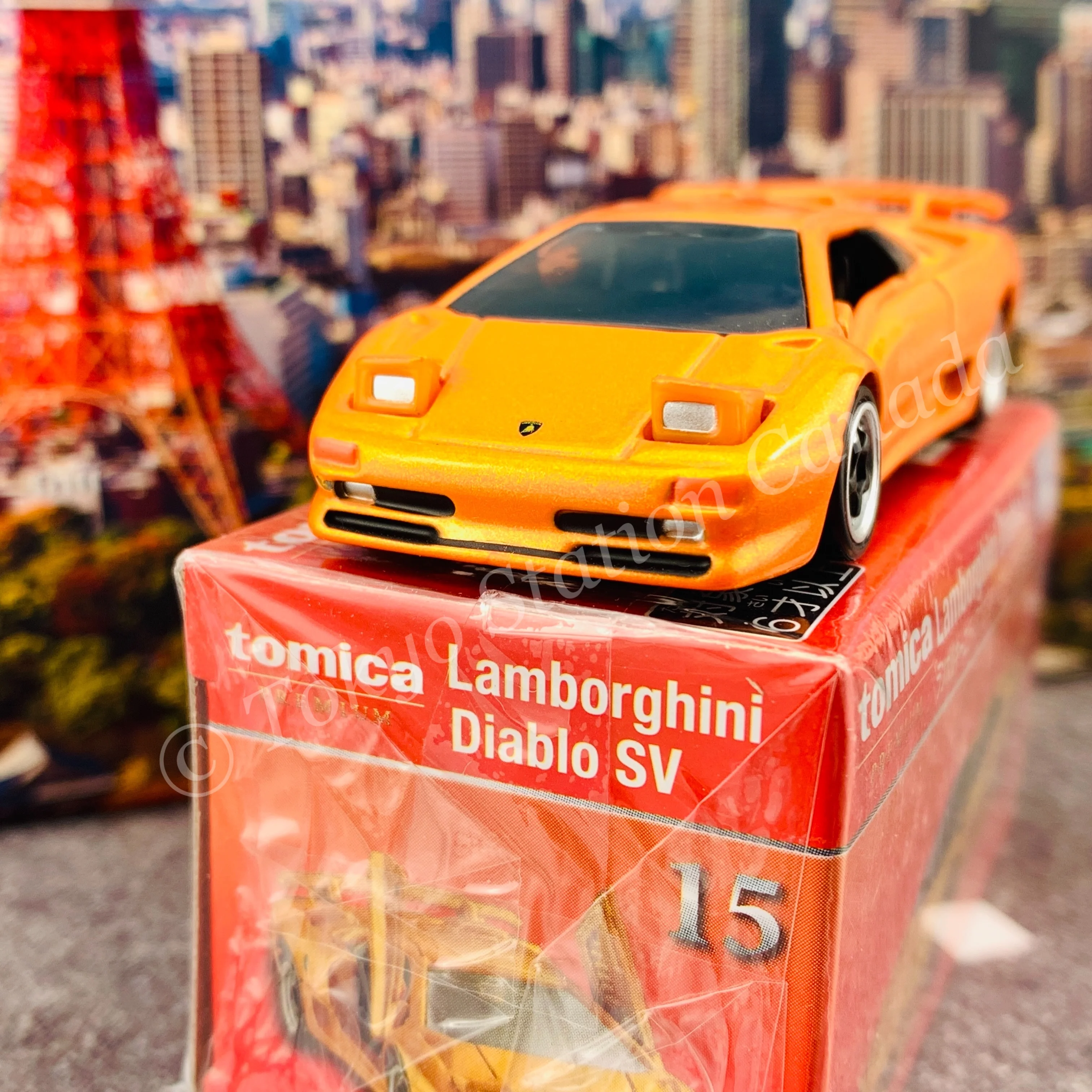 Tomica Premium 15 Lamborghini Diablo (Tomica Premium Release Commemorative Specificationトミカプレミアム発売記念仕様) - Image 3