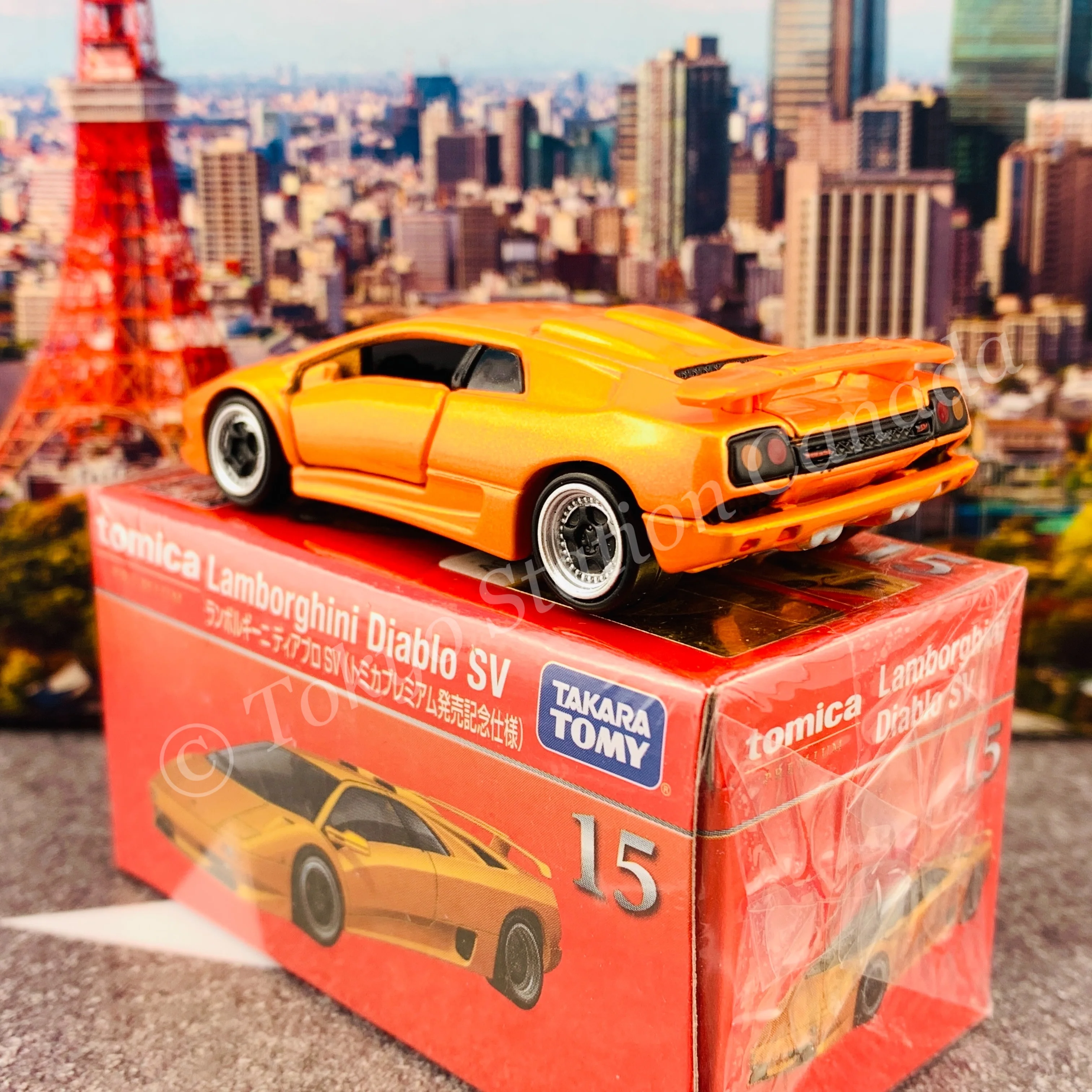 Tomica Premium 15 Lamborghini Diablo (Tomica Premium Release Commemorative Specificationトミカプレミアム発売記念仕様) - Image 6