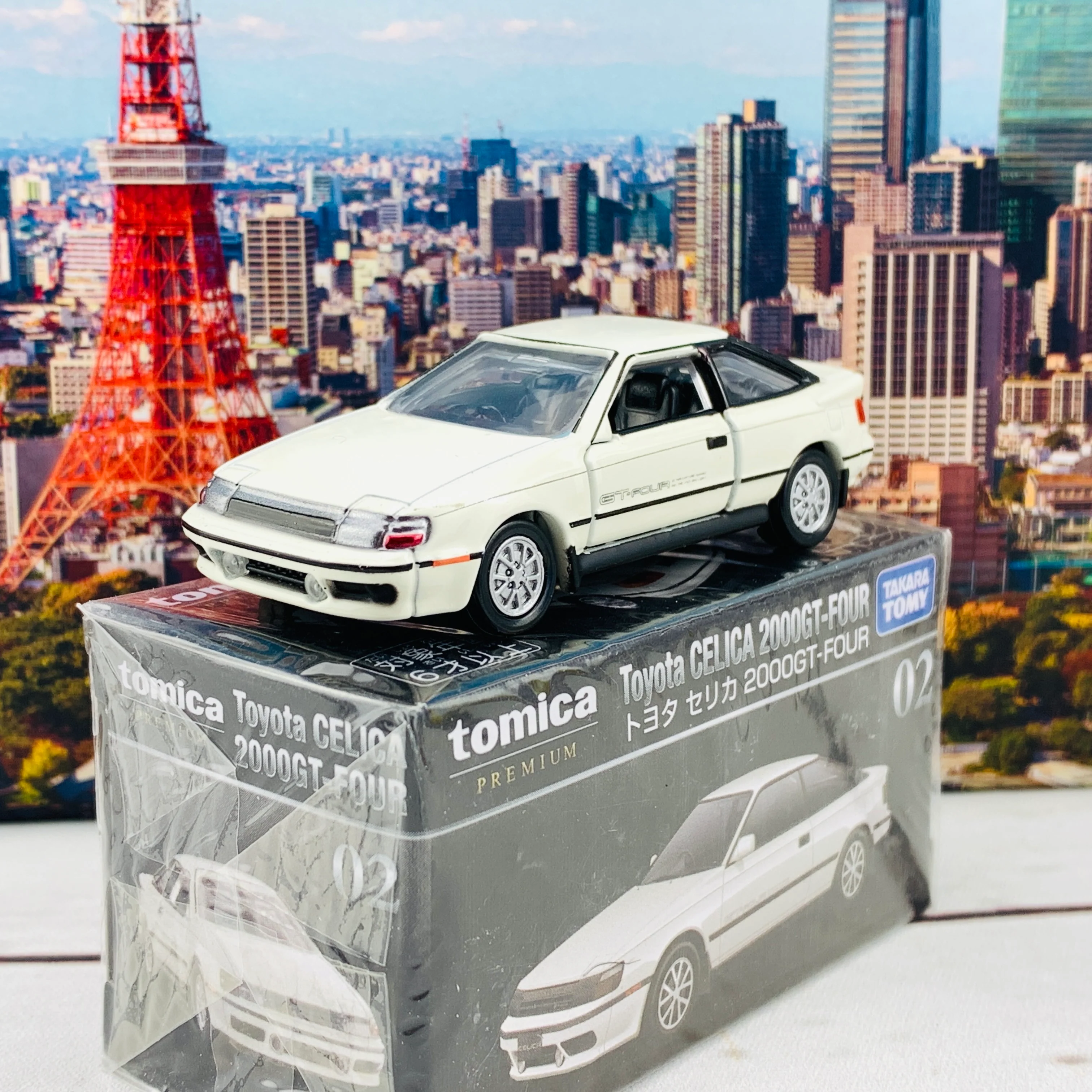 Tomica Premium 02 Toyota Celica 2000GT-FOUR - Image 2