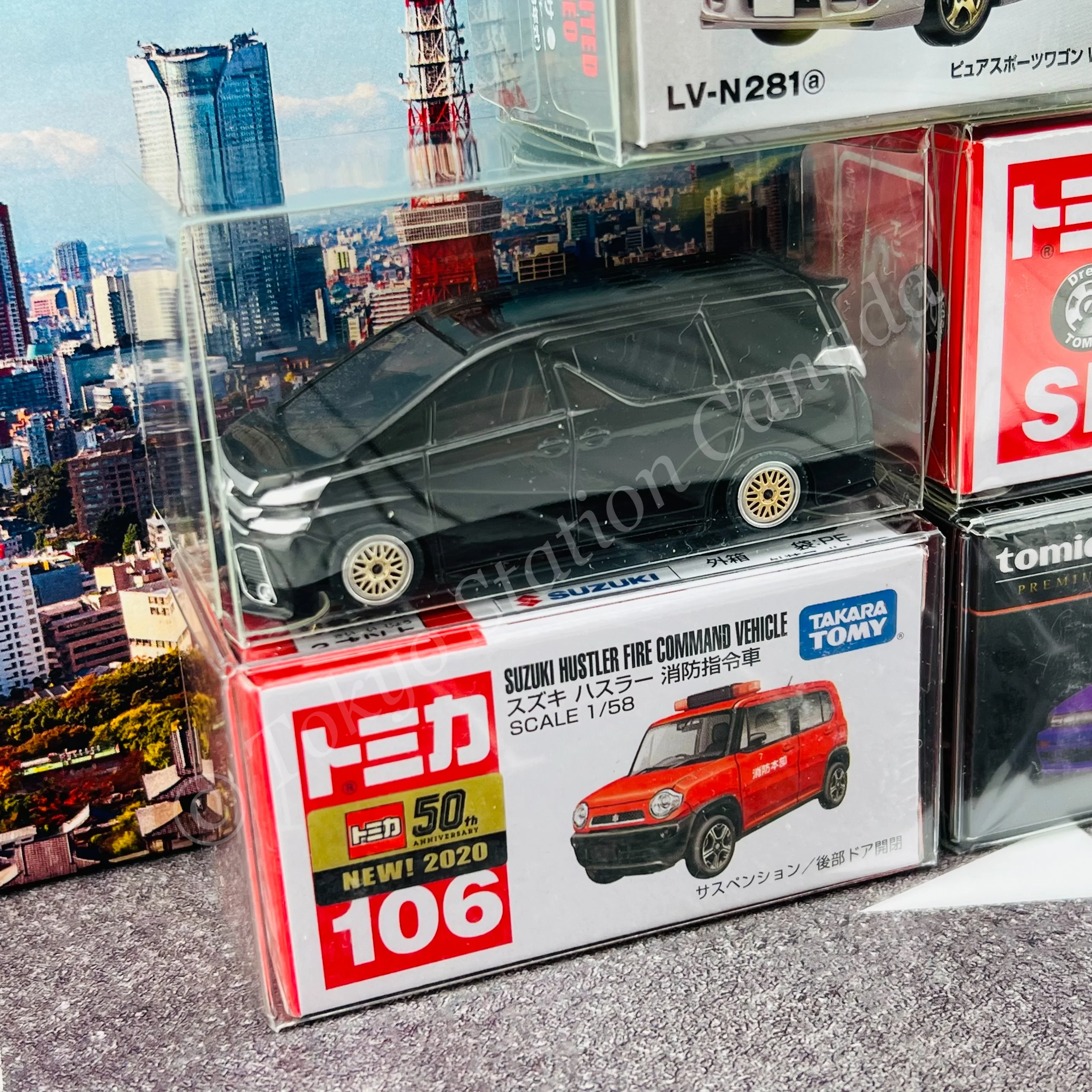 TOMICA PREMIUM / TLVN Protector Case (80mm x 40mm x 44mm) Pack of 10 (TS003-10) - Image 3