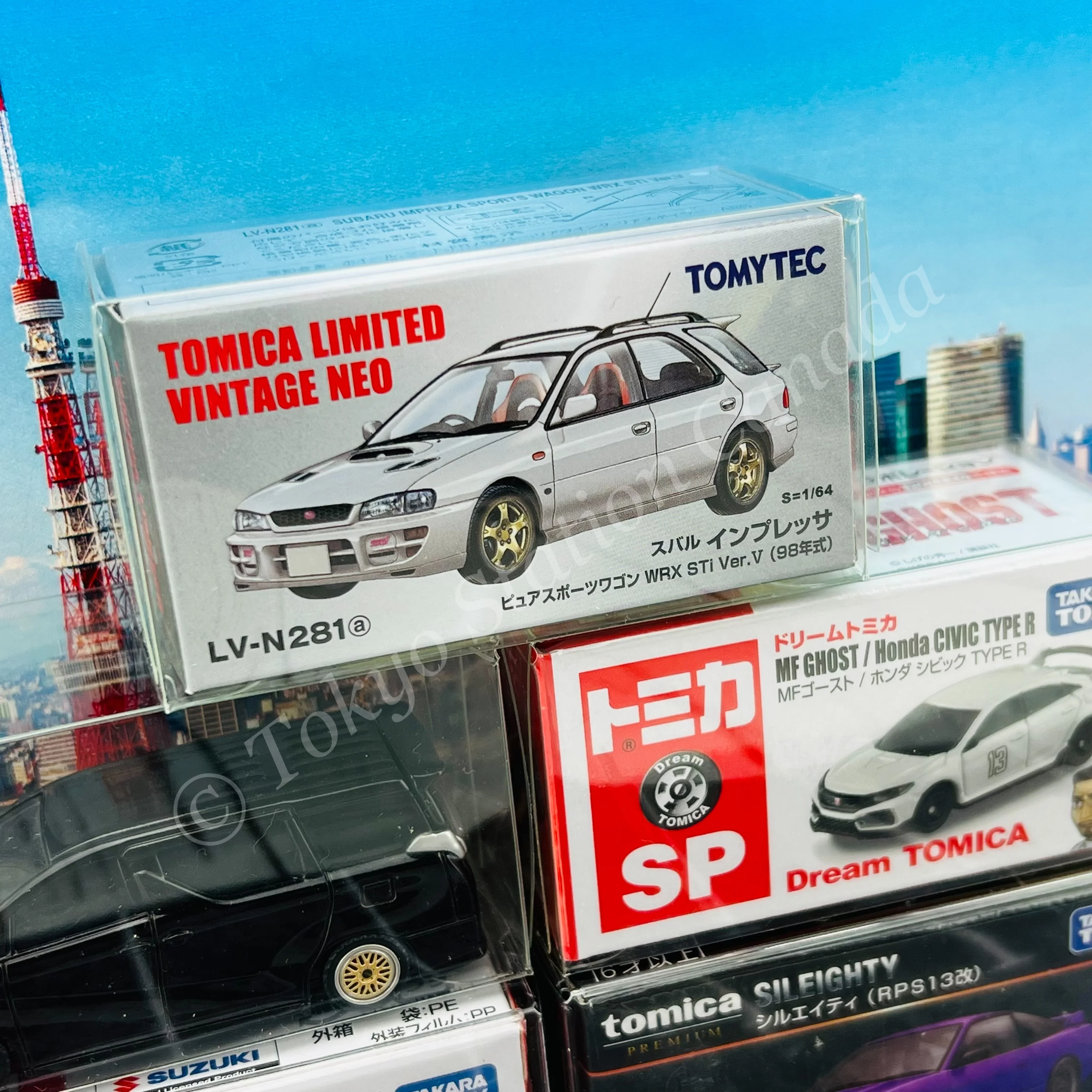 TOMICA PREMIUM / TLVN Protector Case (80mm x 40mm x 44mm) Pack of 10 (TS003-10) - Image 4