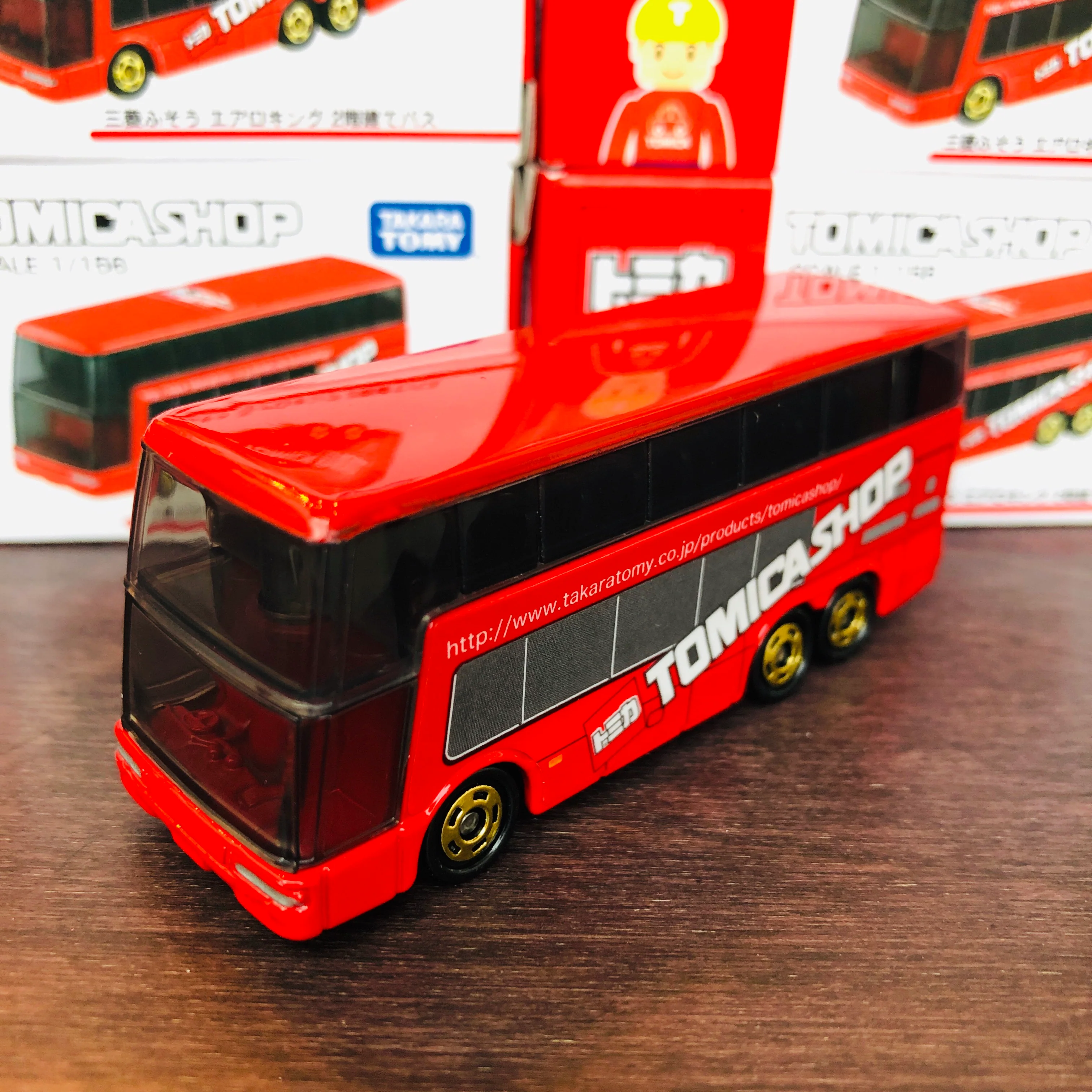 Tomica Shop Original Model Mitsubishi Fuso Aero King Double Decker - Image 2