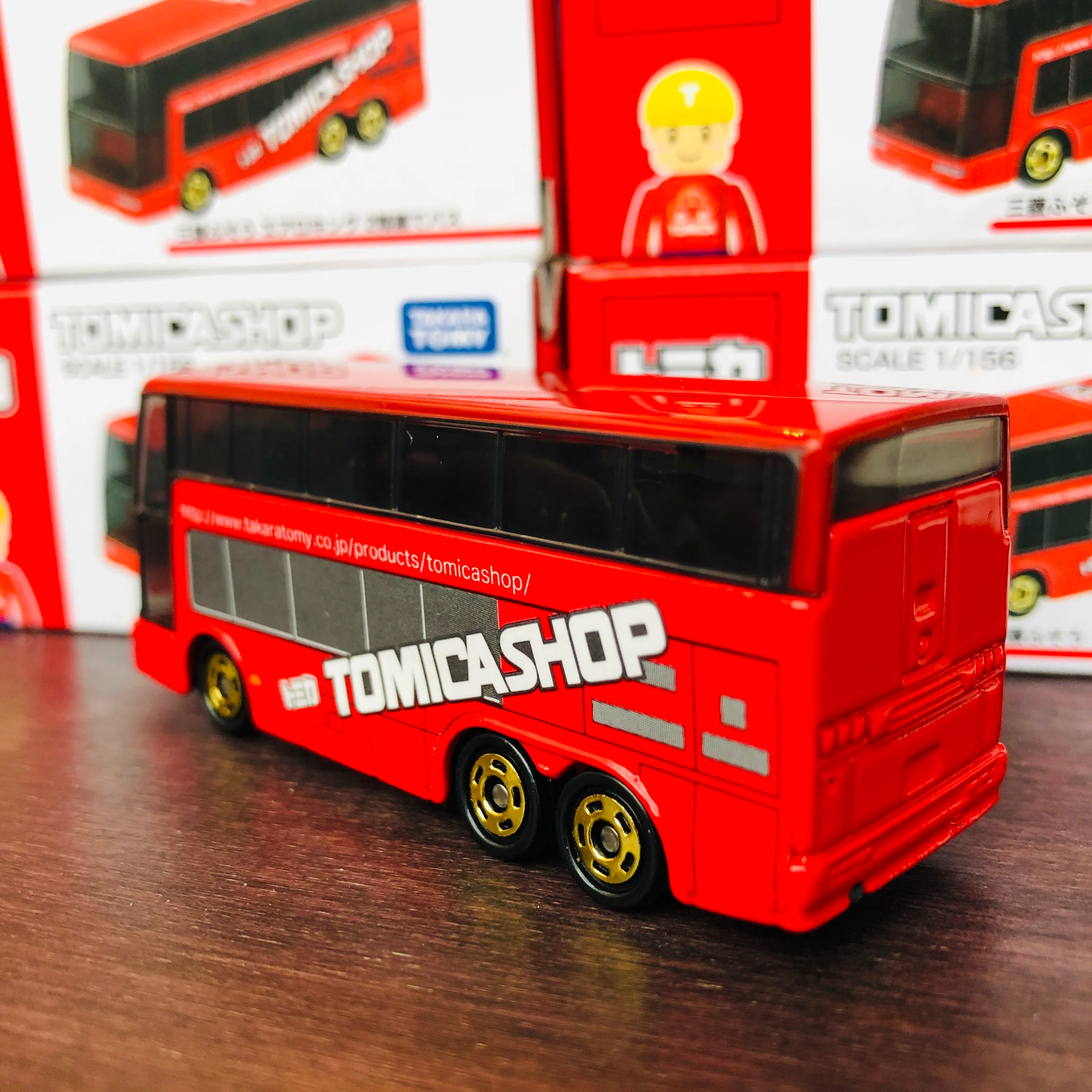 Tomica Shop Original Model Mitsubishi Fuso Aero King Double Decker - Image 4