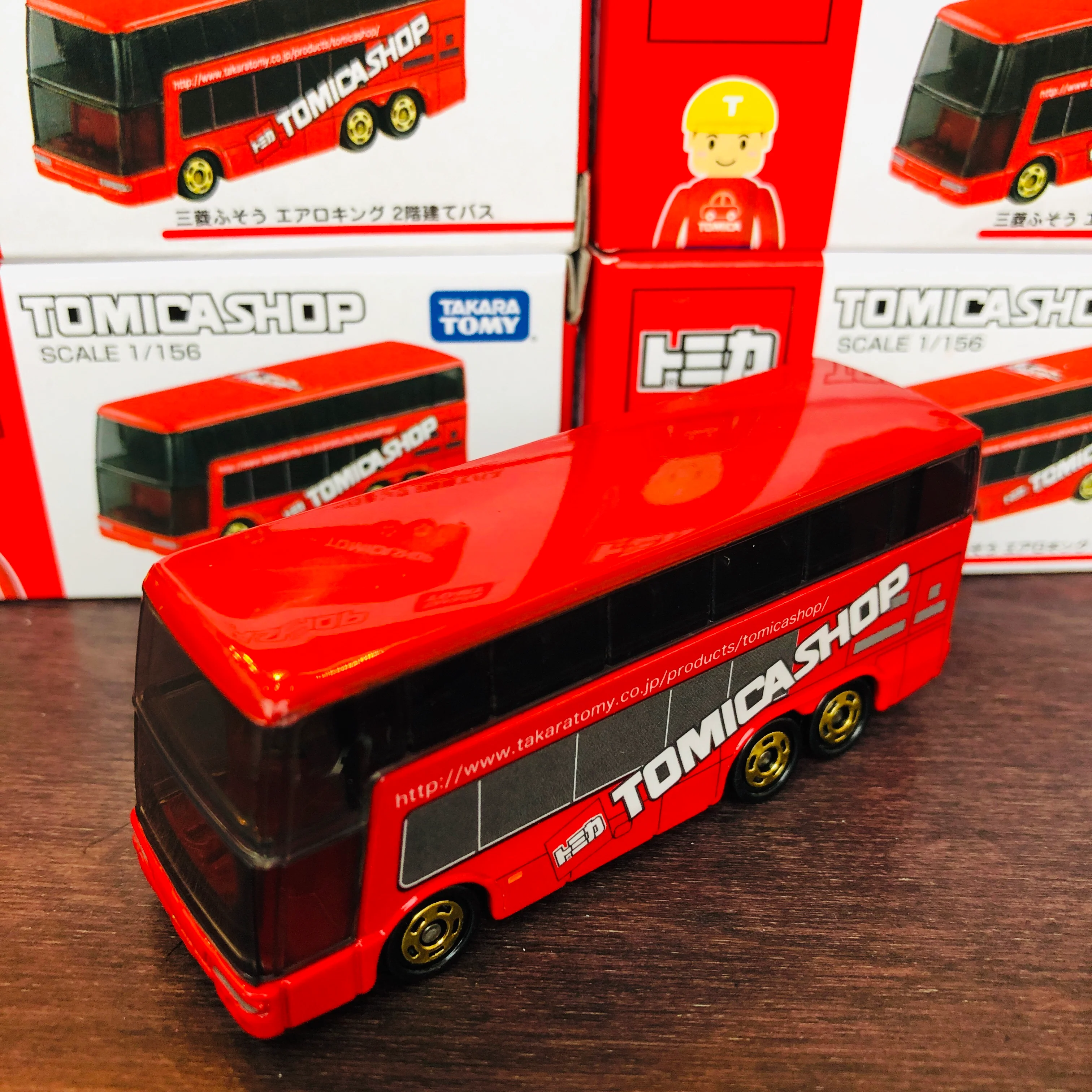 Tomica Shop Original Model Mitsubishi Fuso Aero King Double Decker - Image 5