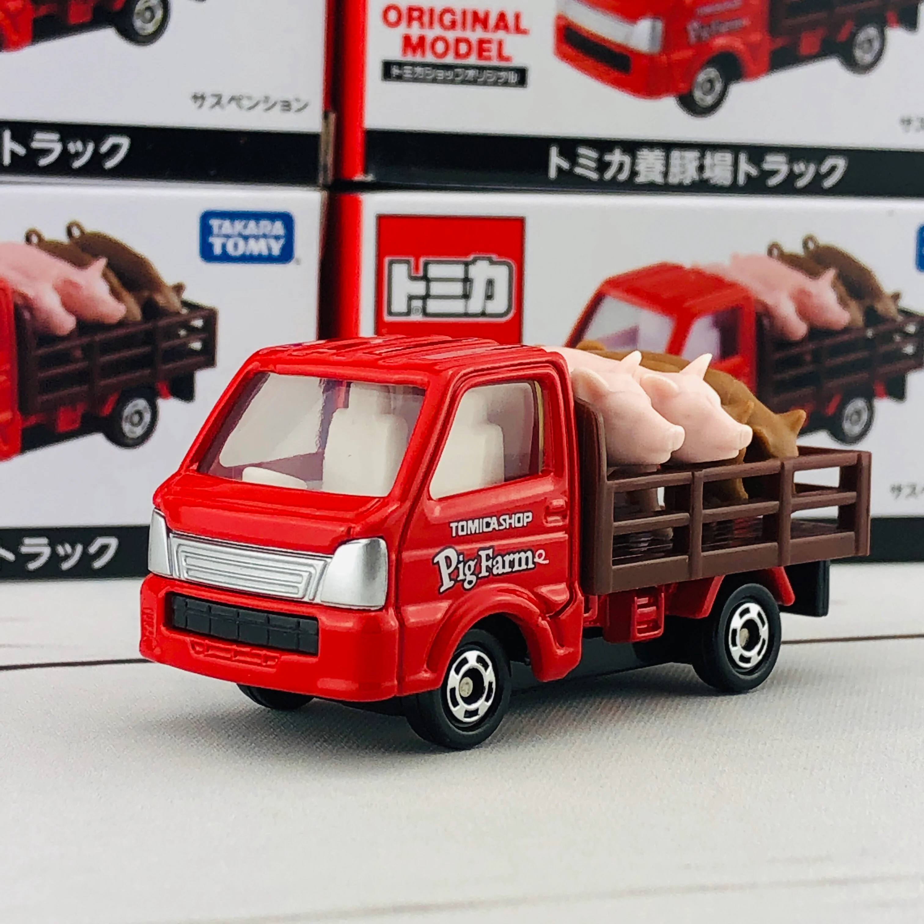 Tomica Shop Original Model Pig Farm Truck - Image 2