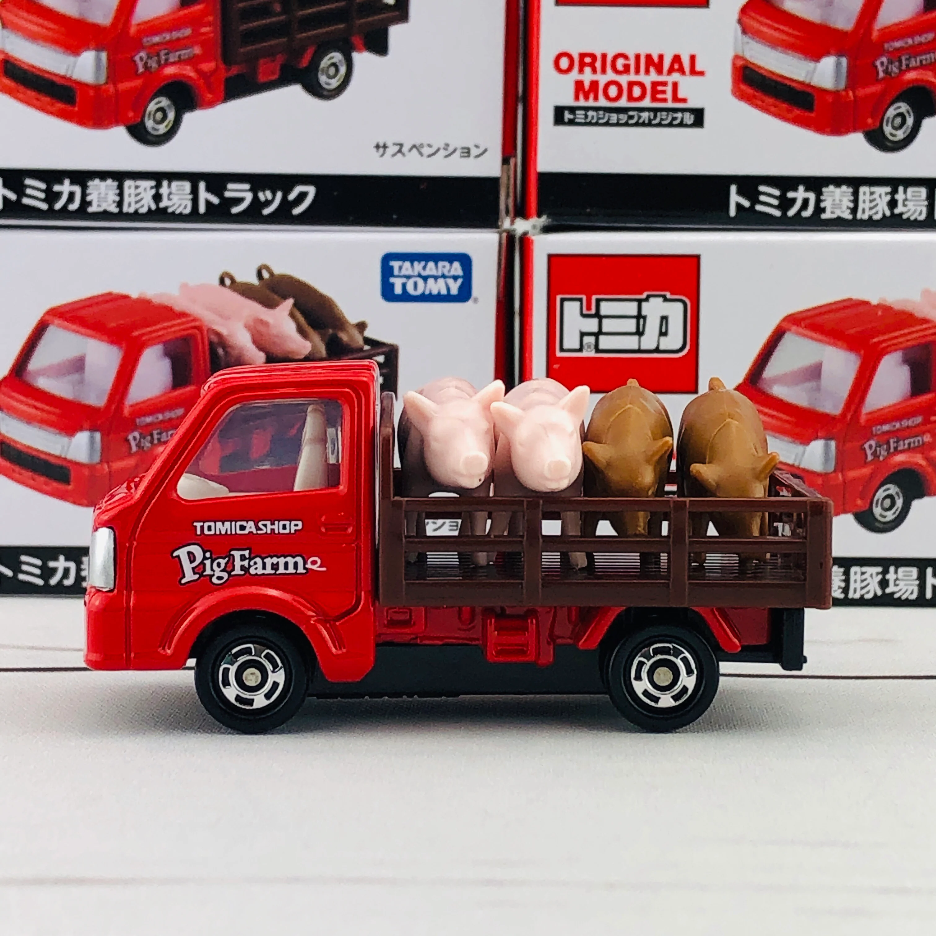Tomica Shop Original Model Pig Farm Truck - Image 3