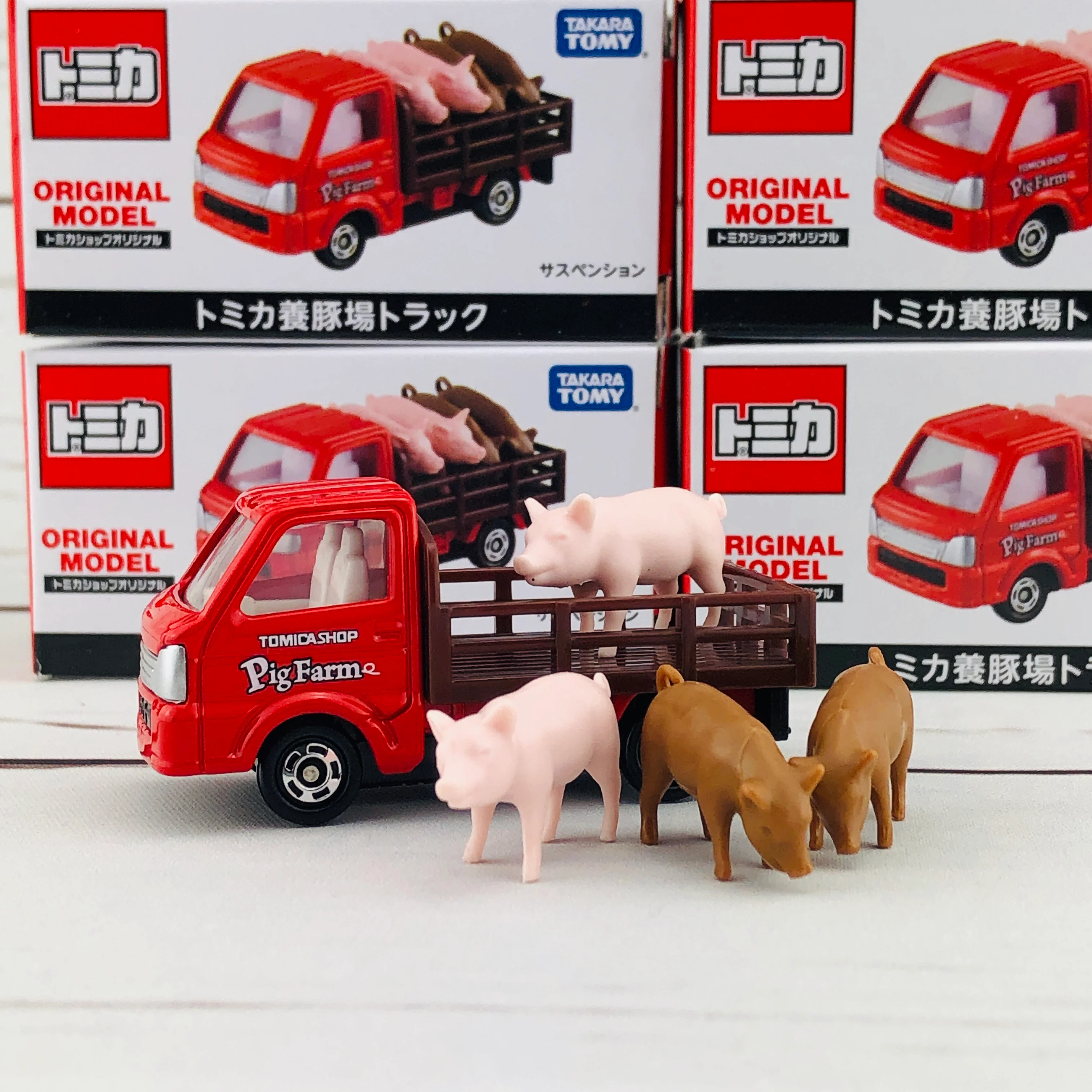 Tomica Shop Original Model Pig Farm Truck - Image 6
