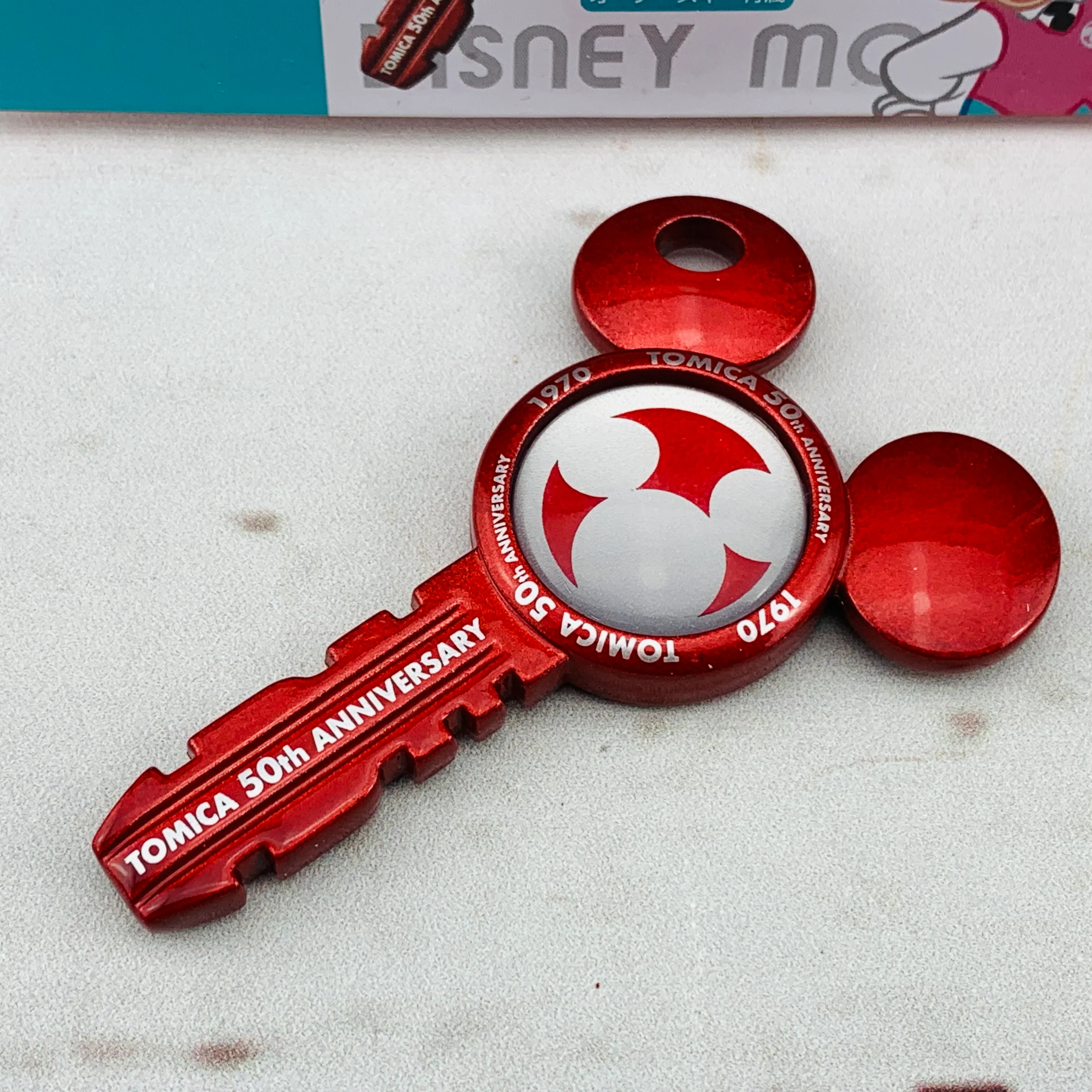 Tomica Shop Original Tomica 50th Anniversary Edition Disney Motors Dream Star III Mickey Mouse Key Set - Image 7