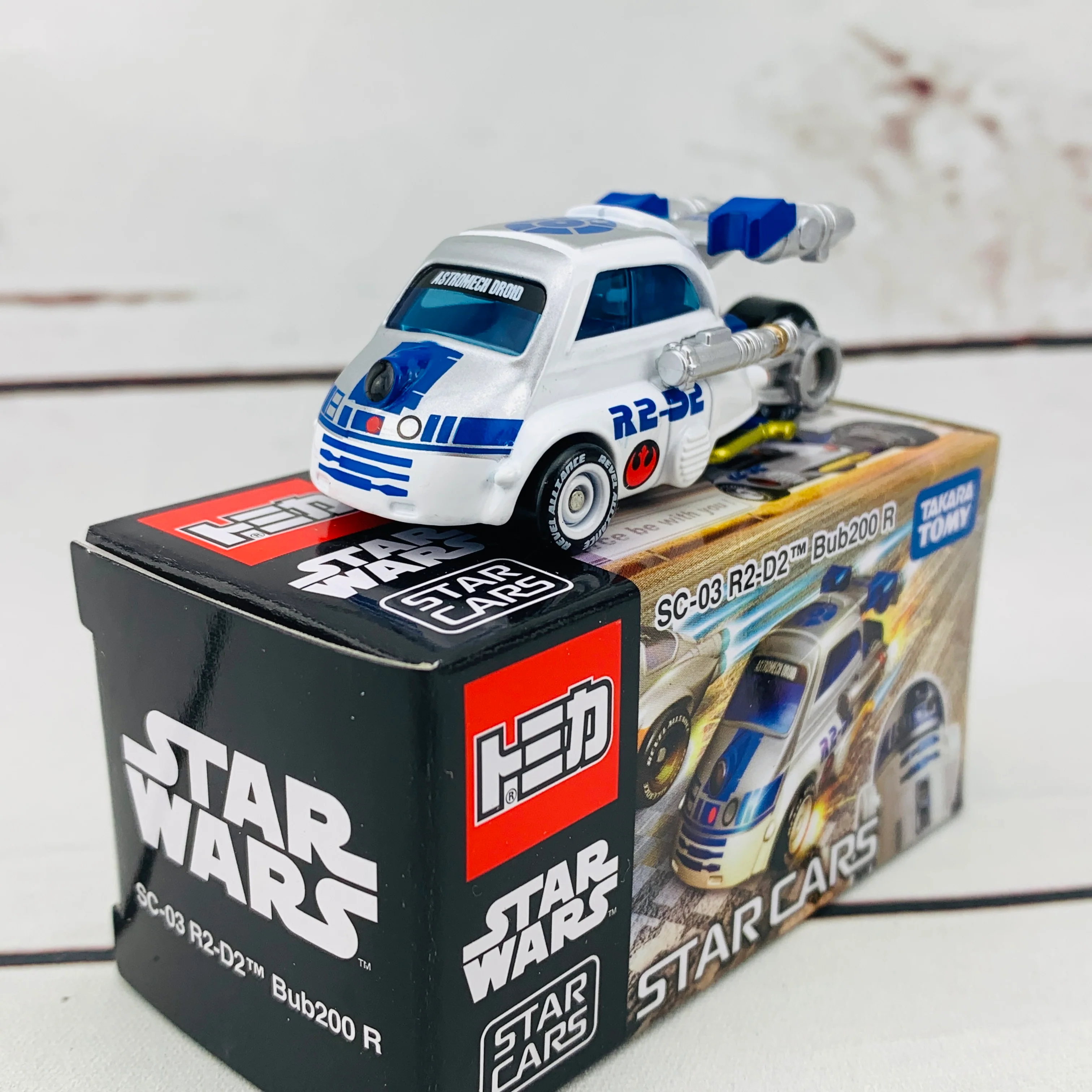 TOMICA STAR WARS STAR CARS SC-03 R2-D2 Bub200 R - Image 2