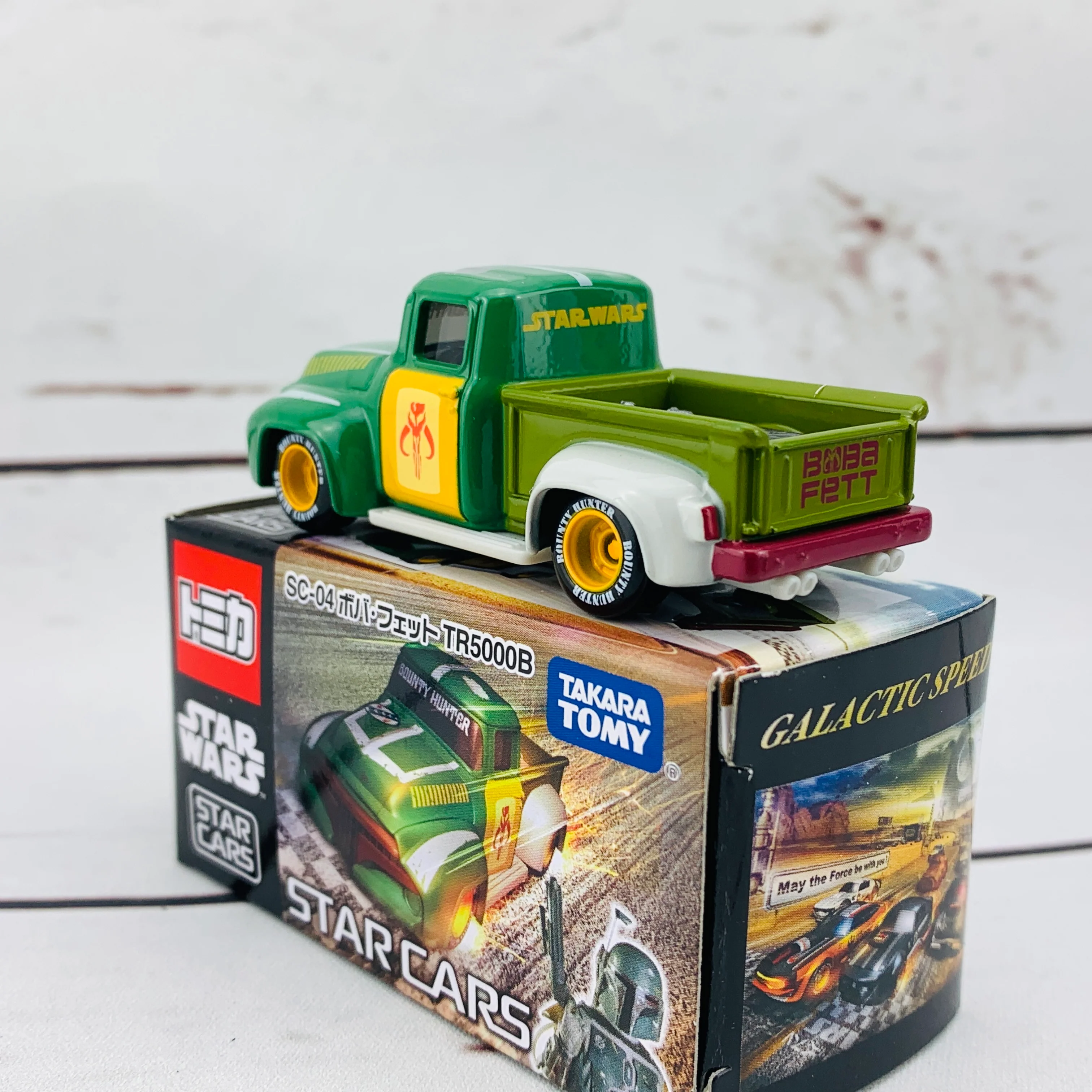 TOMICA STAR WARS STAR CARS SC-04 Boba Fett TR500B - Image 4