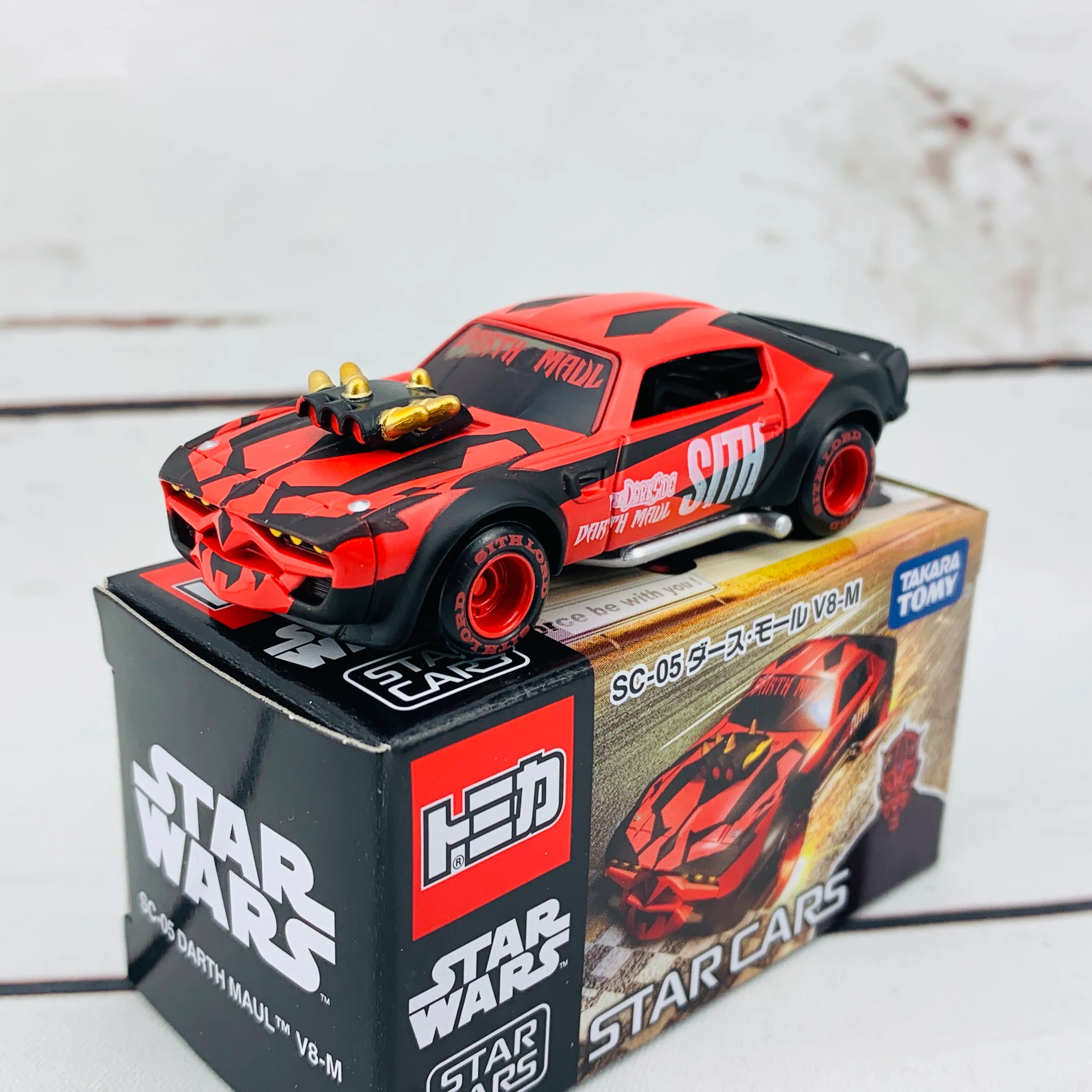 TOMICA STAR WARS STAR CARS SC-05 Darth Maul V8-M - Image 2