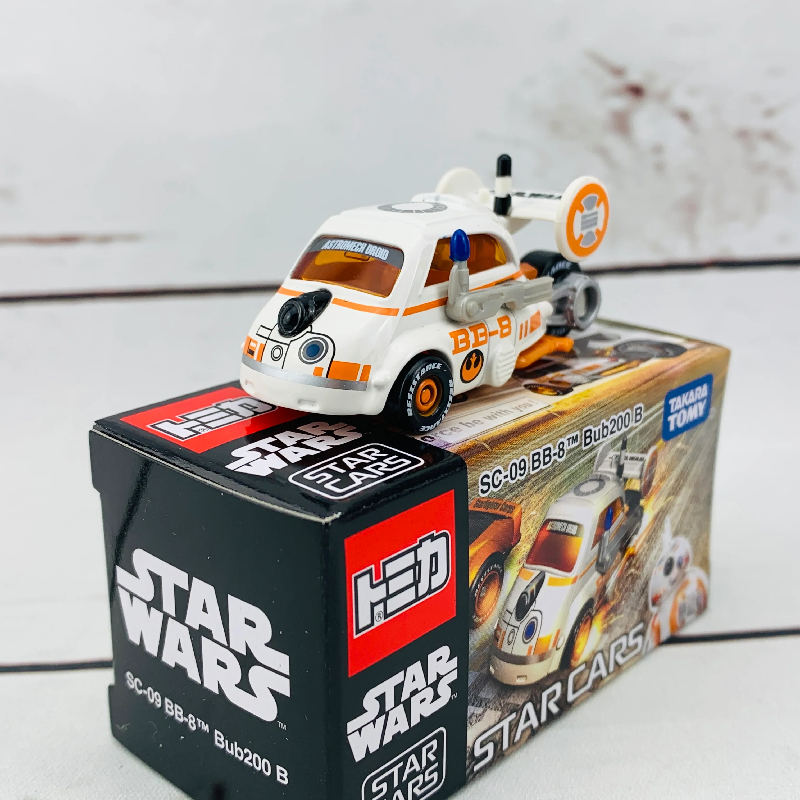TOMICA STAR WARS STAR CARS SC-09 BB-8 Bub200 B - Image 2