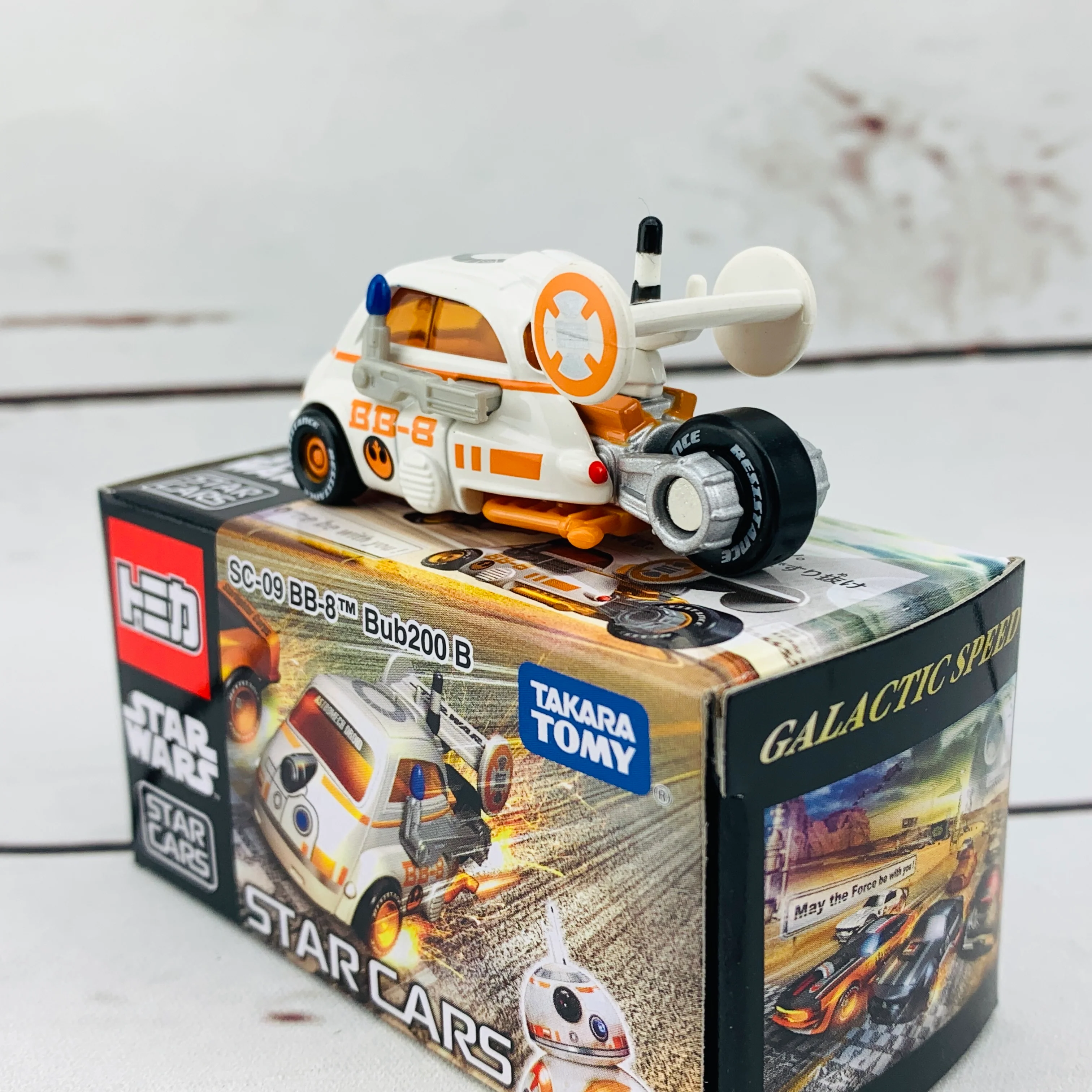 TOMICA STAR WARS STAR CARS SC-09 BB-8 Bub200 B - Image 3
