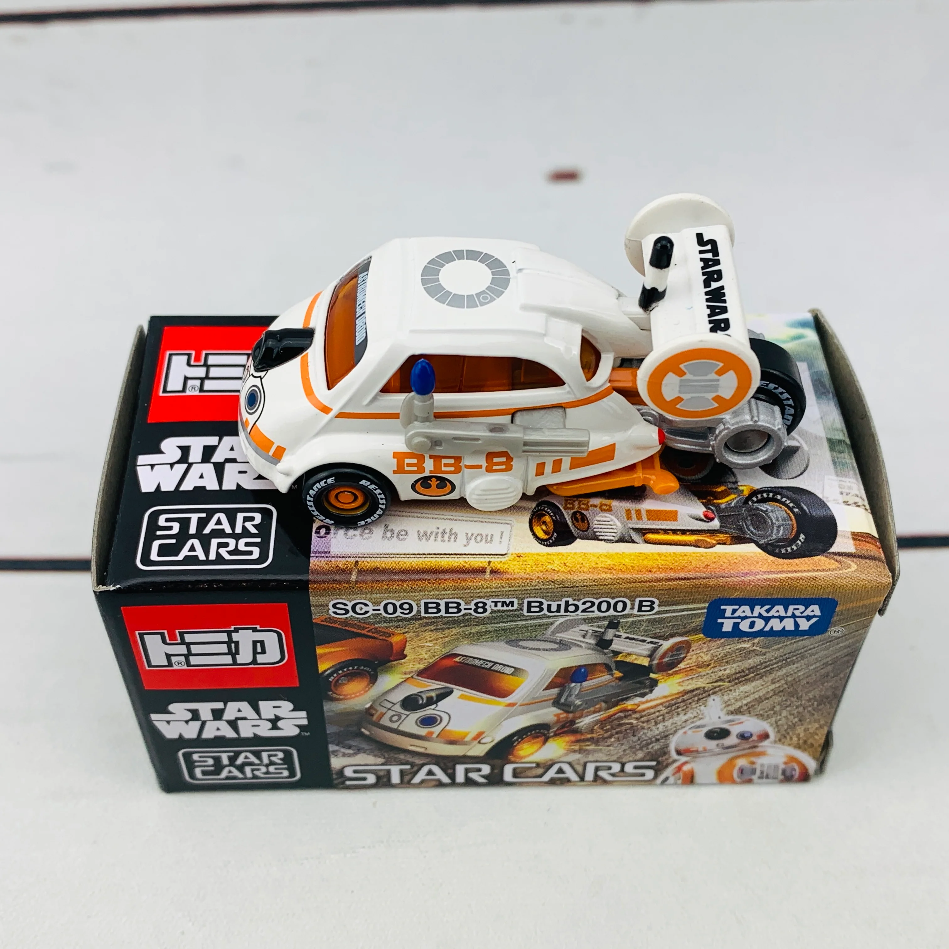 TOMICA STAR WARS STAR CARS SC-09 BB-8 Bub200 B - Image 4