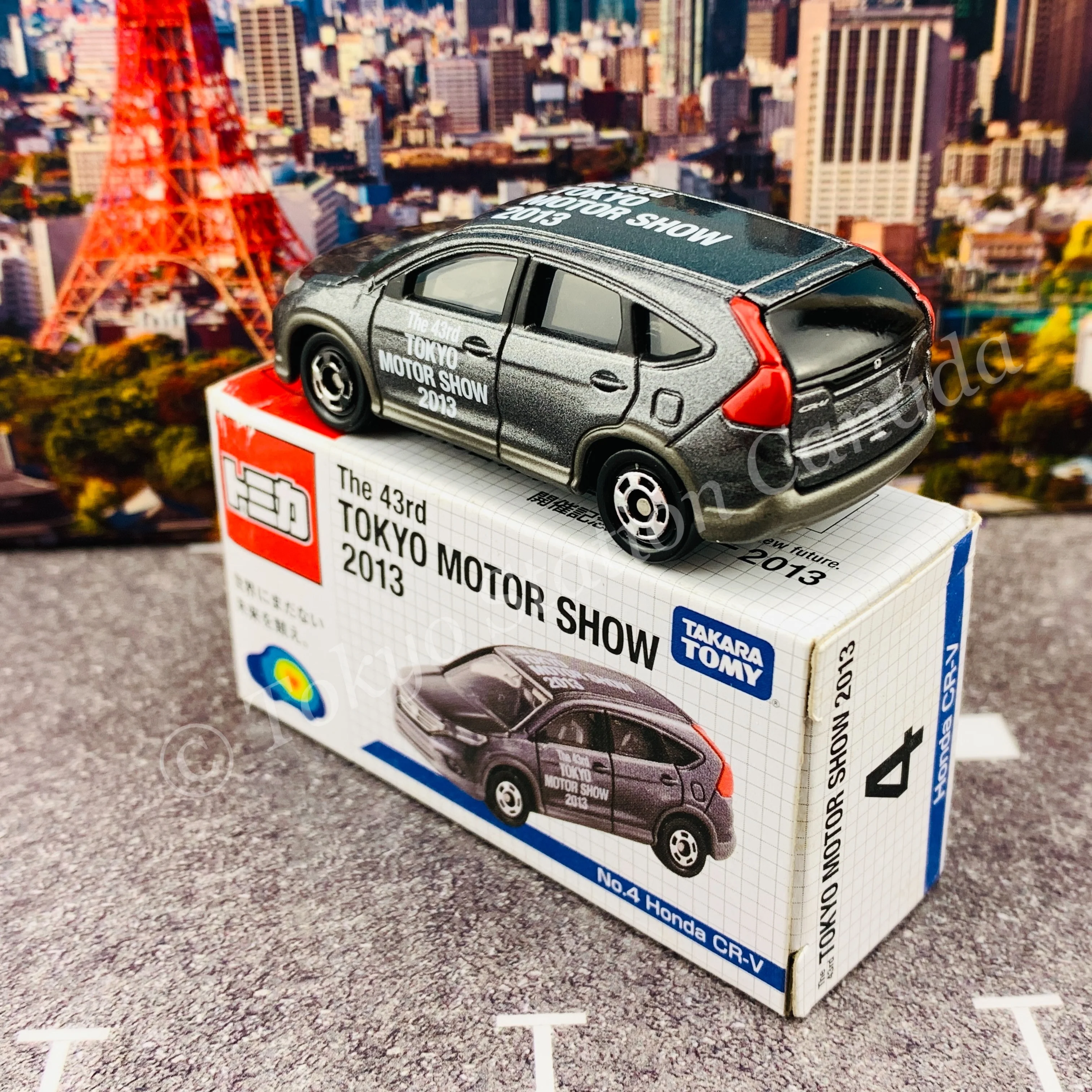 TOMICA The 43rd TOKYO MOTOR SHOW 2013 No. 4 Honda CR-V 4904810496960 - Image 4