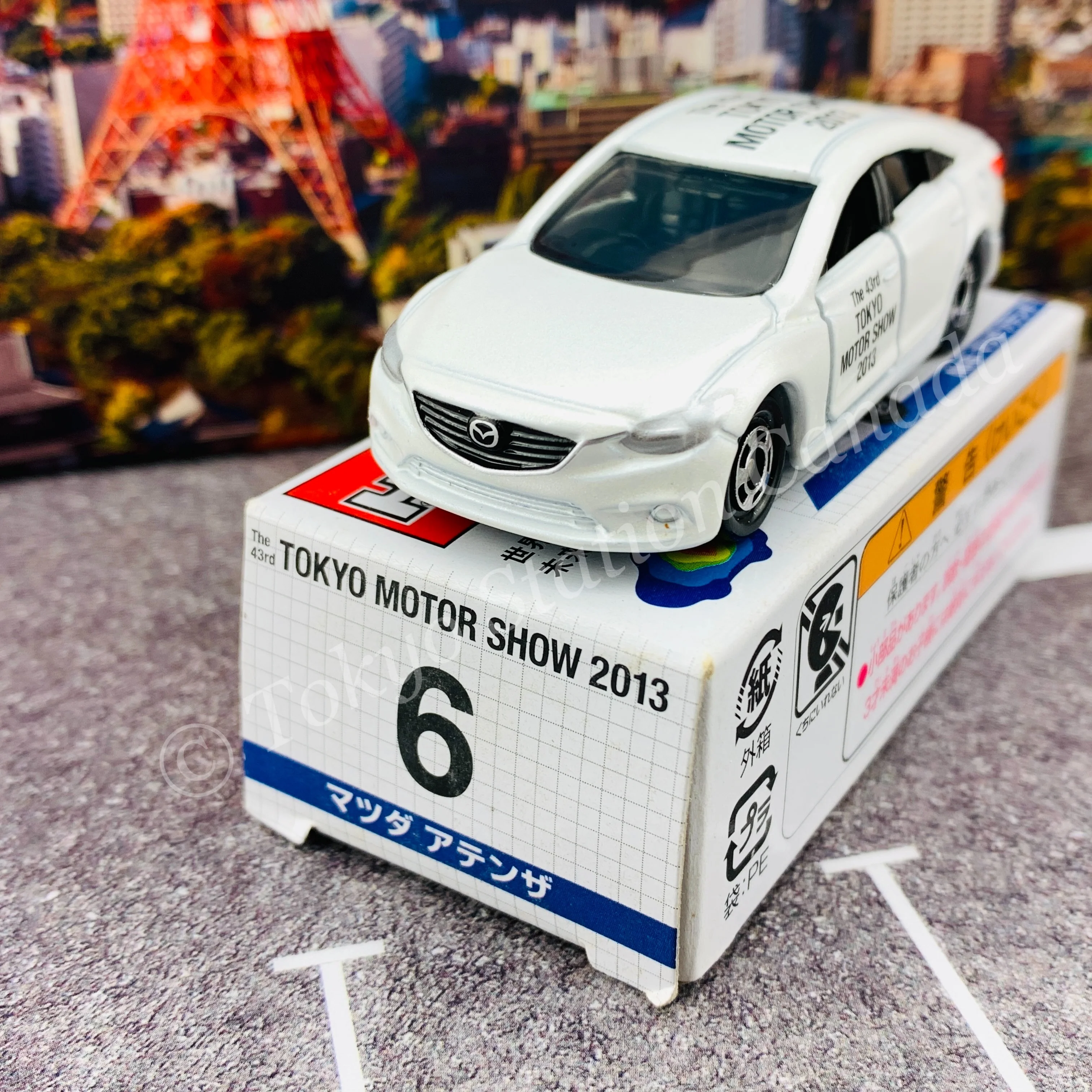 TOMICA The 43rd TOKYO MOTOR SHOW 2013 No. 6 Mazda Atenza 4904810496984 - Image 3