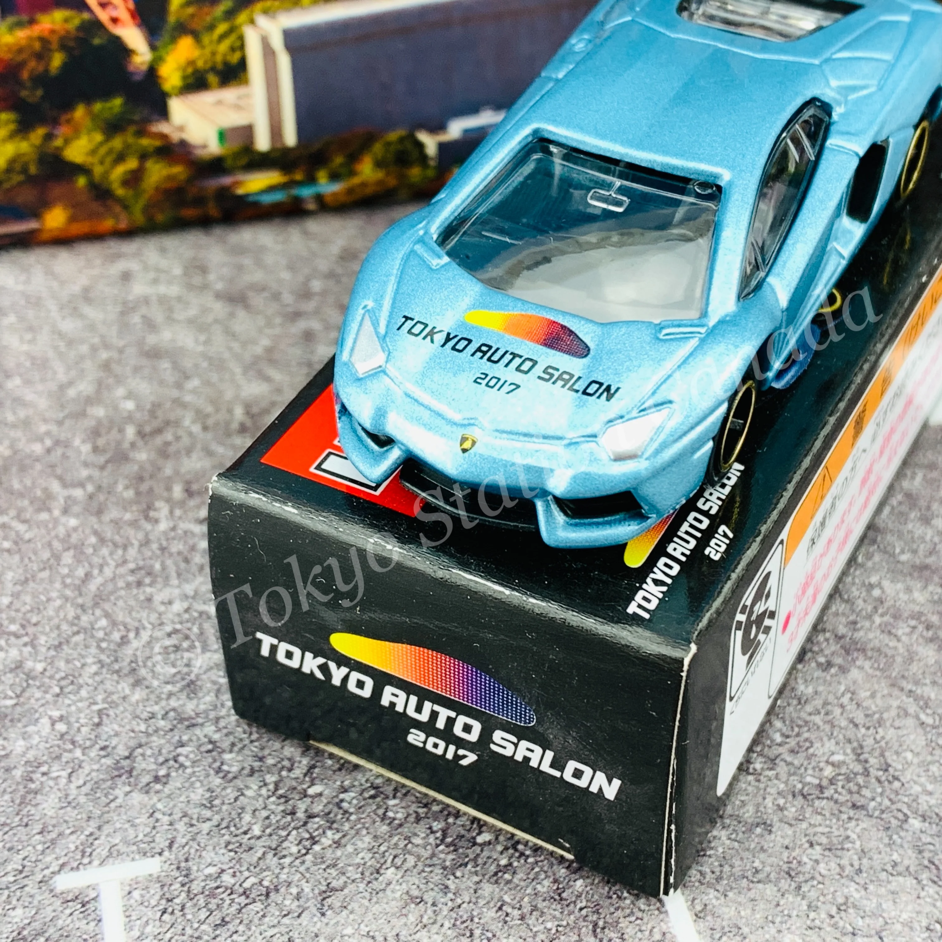 TOMICA TOKYO AUTO SALON 2017 Lamborghini Aventador LP700-4 4904810880486 - Image 2