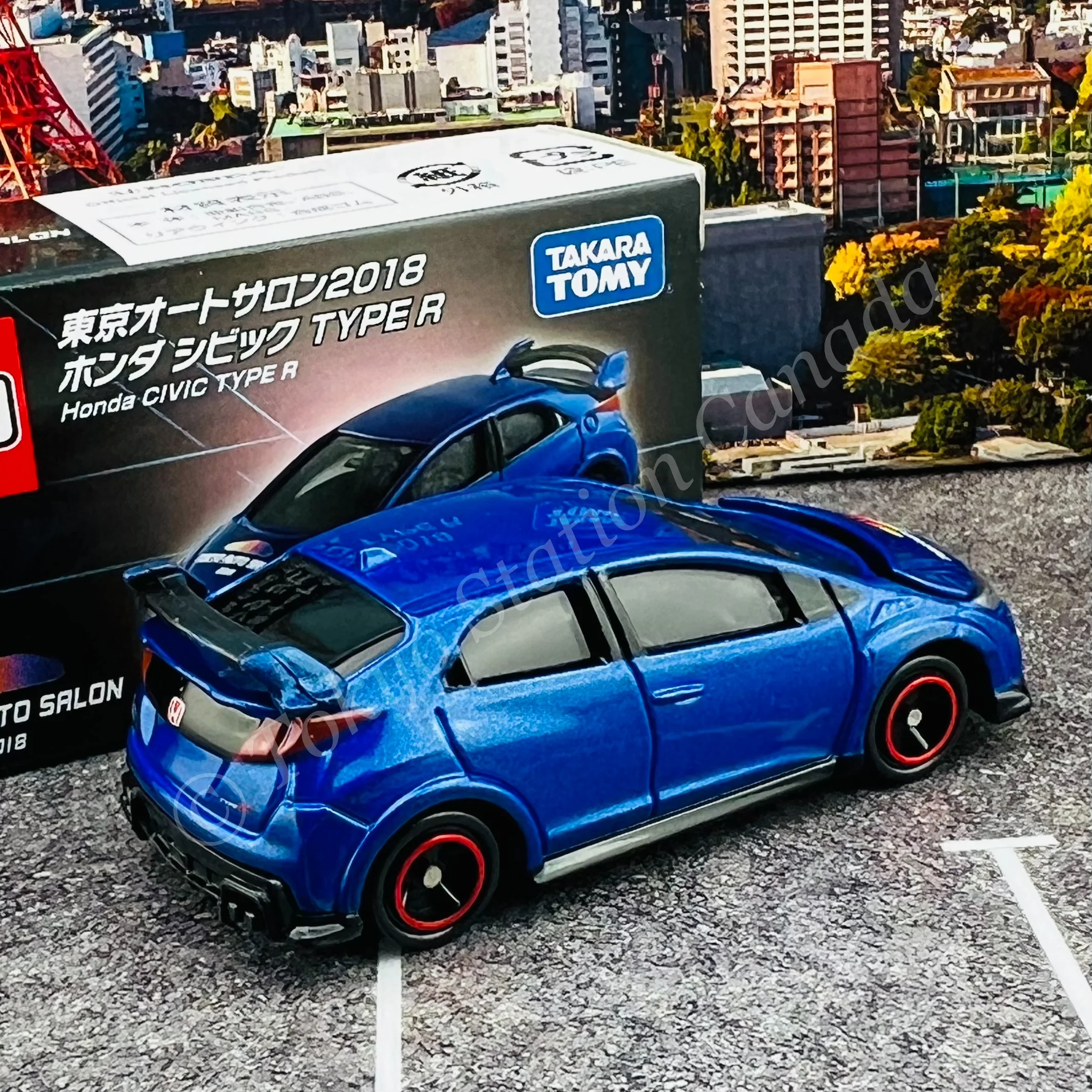 TOMICA Tokyo Auto Salon 2018 Honda Civic TYPE R - Image 2