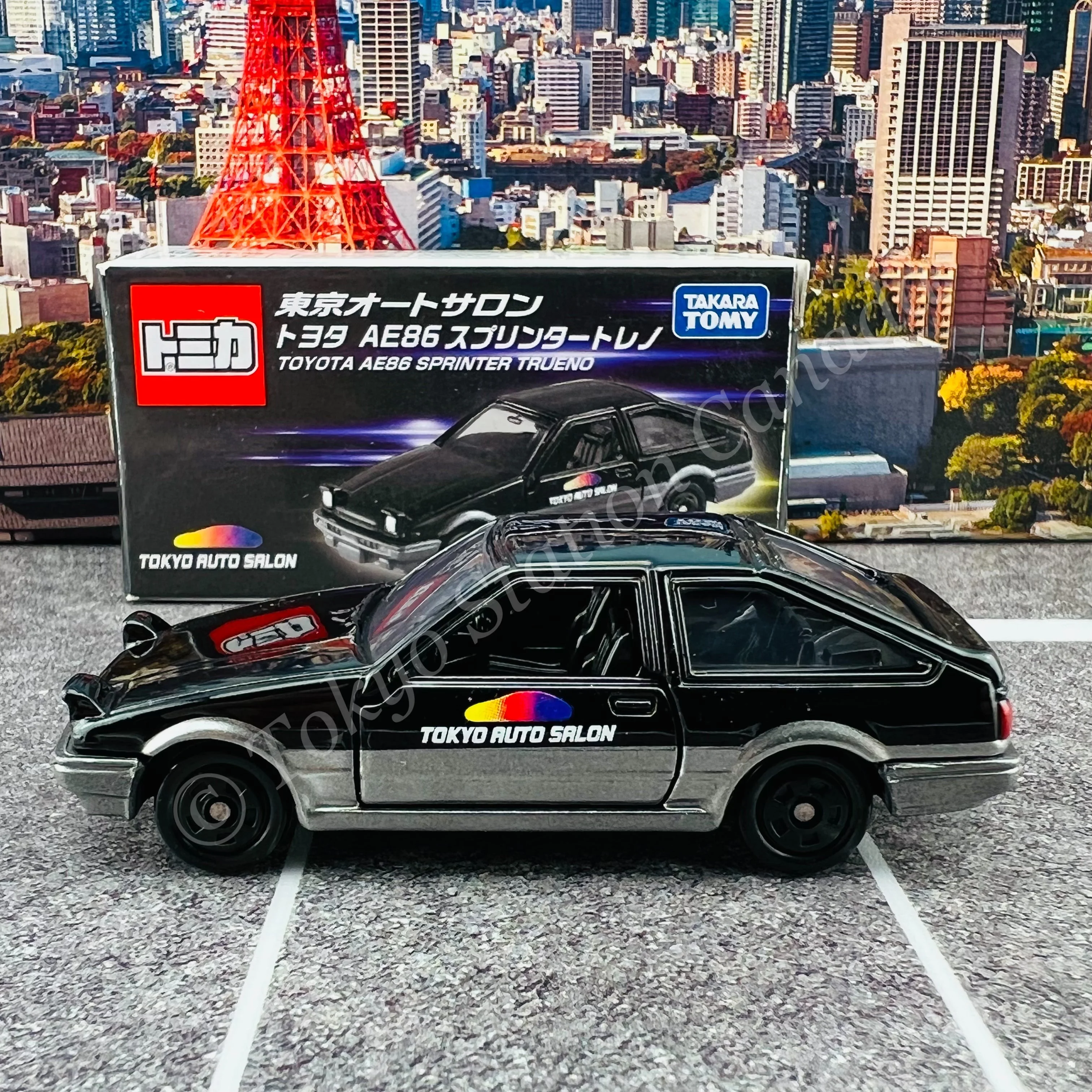 TOMICA TOKYO AUTO SALON Toyota AE86 Sprinter Trueno 4904810174165 - Image 2