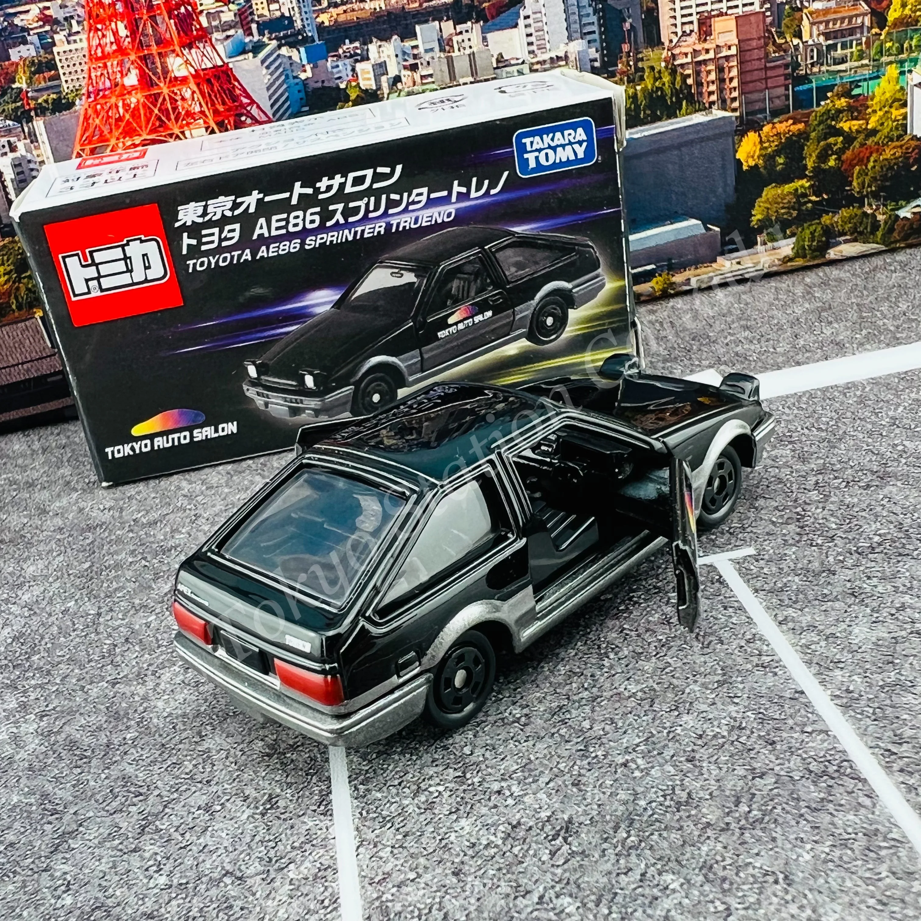 TOMICA TOKYO AUTO SALON Toyota AE86 Sprinter Trueno 4904810174165 - Image 4