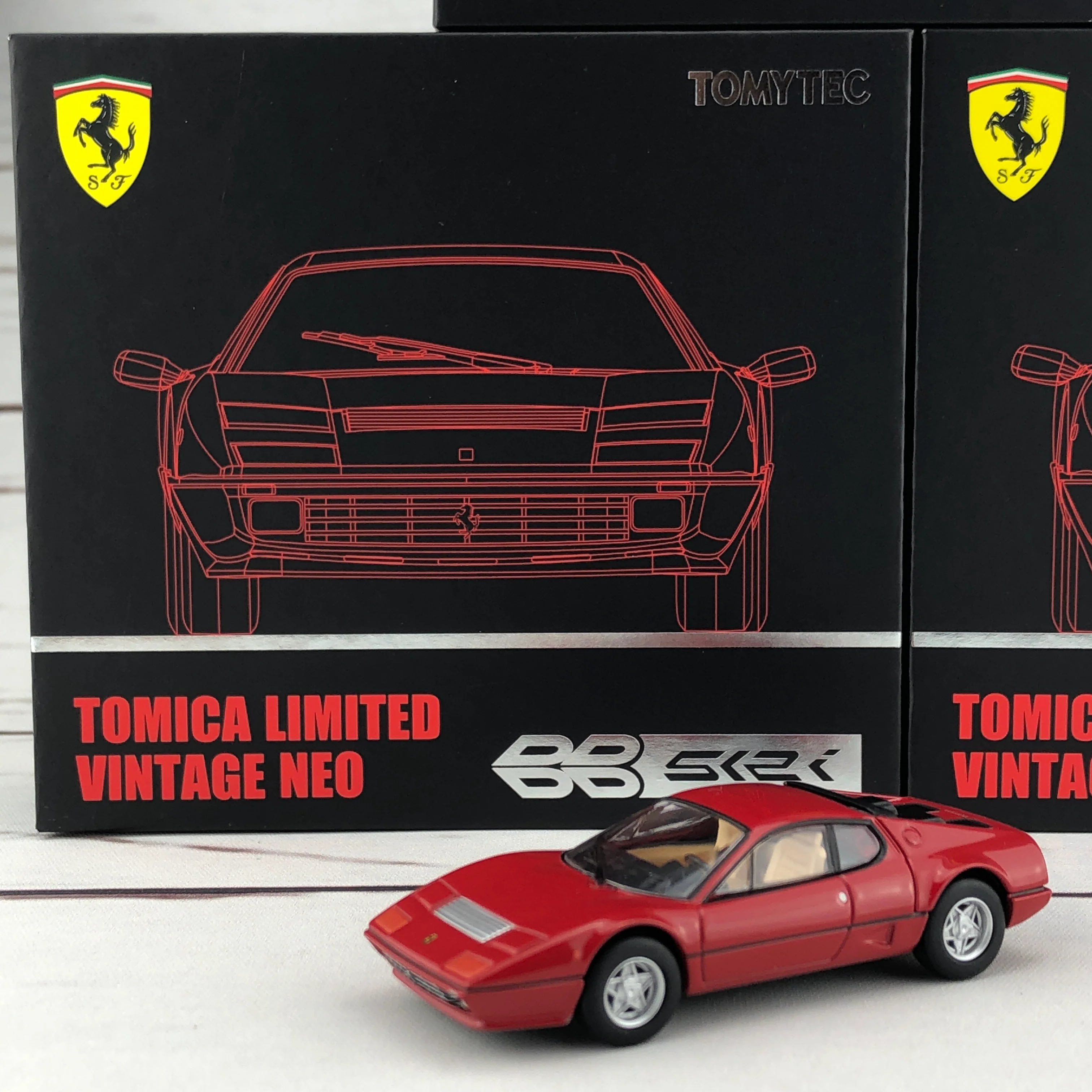 Tomica Tomytec Limited Vintage Neo 1/64 512i BB RED (4543736306184) - Image 7