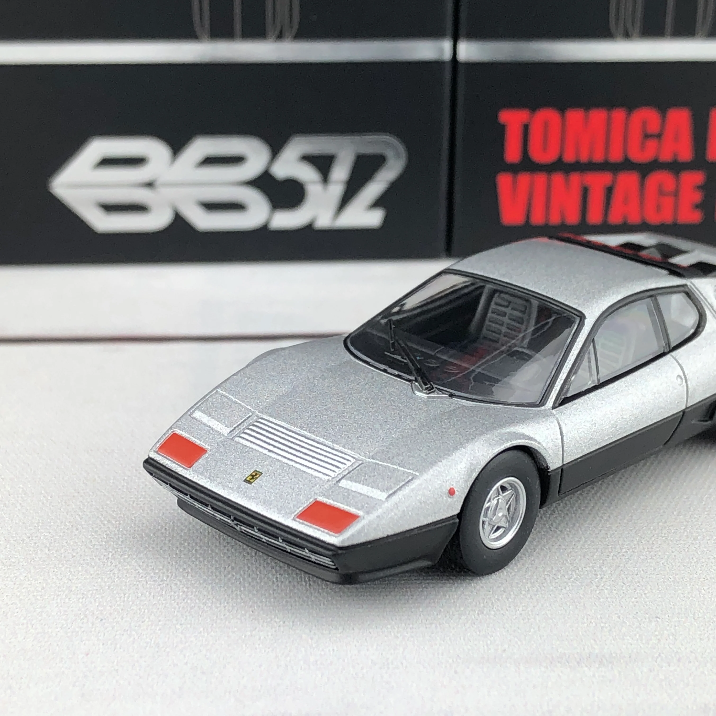 Tomica Tomytec Limited Vintage Neo 1/64 512 BB SILVER (4543736306177) - Image 3