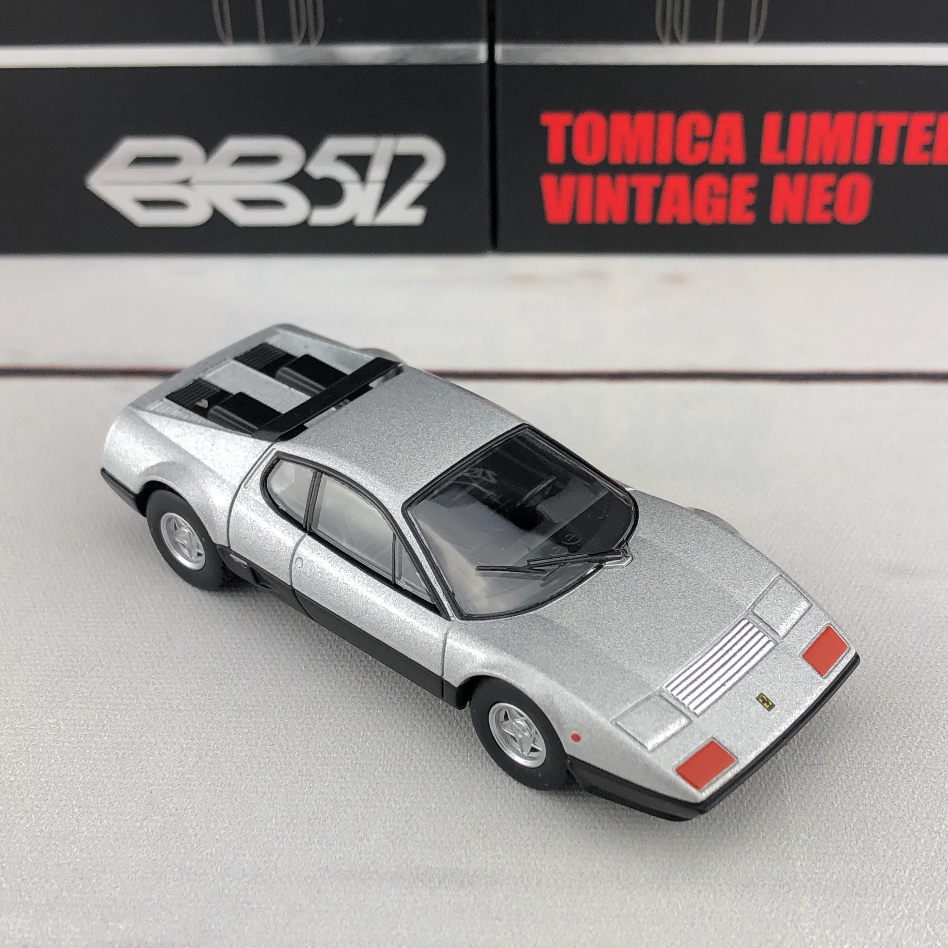 Tomica Tomytec Limited Vintage Neo 1/64 512 BB SILVER (4543736306177) - Image 6