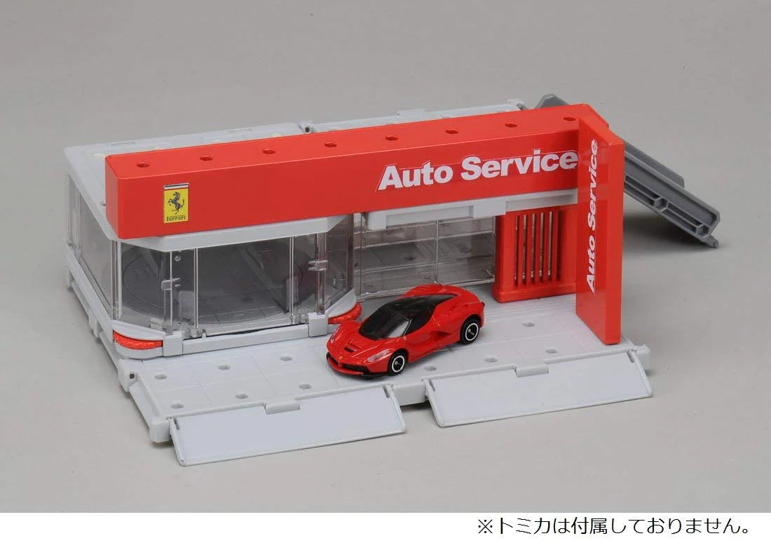 TOMICA Town City Scene Ferrari Showroom - Image 3